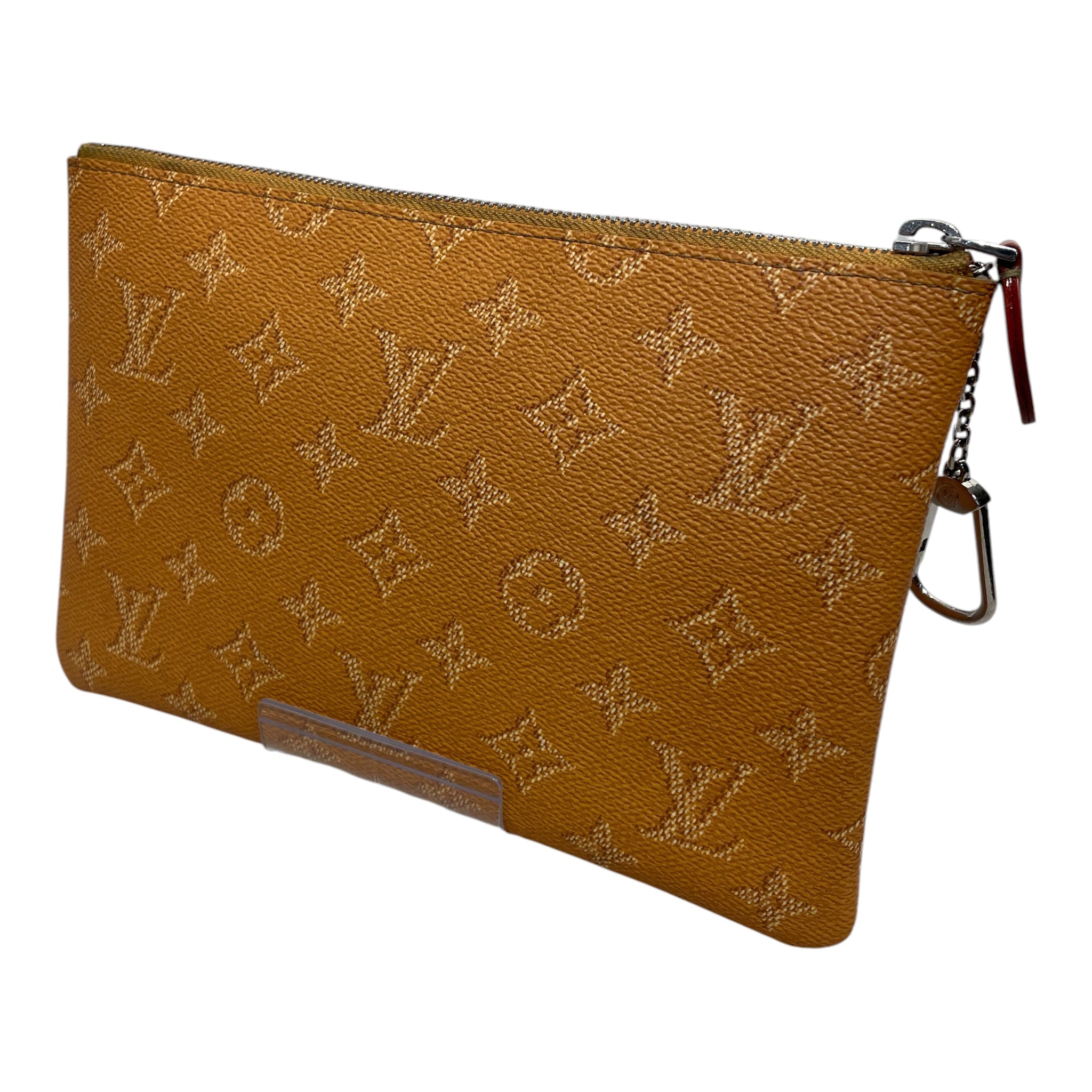 LOUIS VUITTON/Wallet/Monogram/Acrylic/YEL/M's/key pouch m view 2