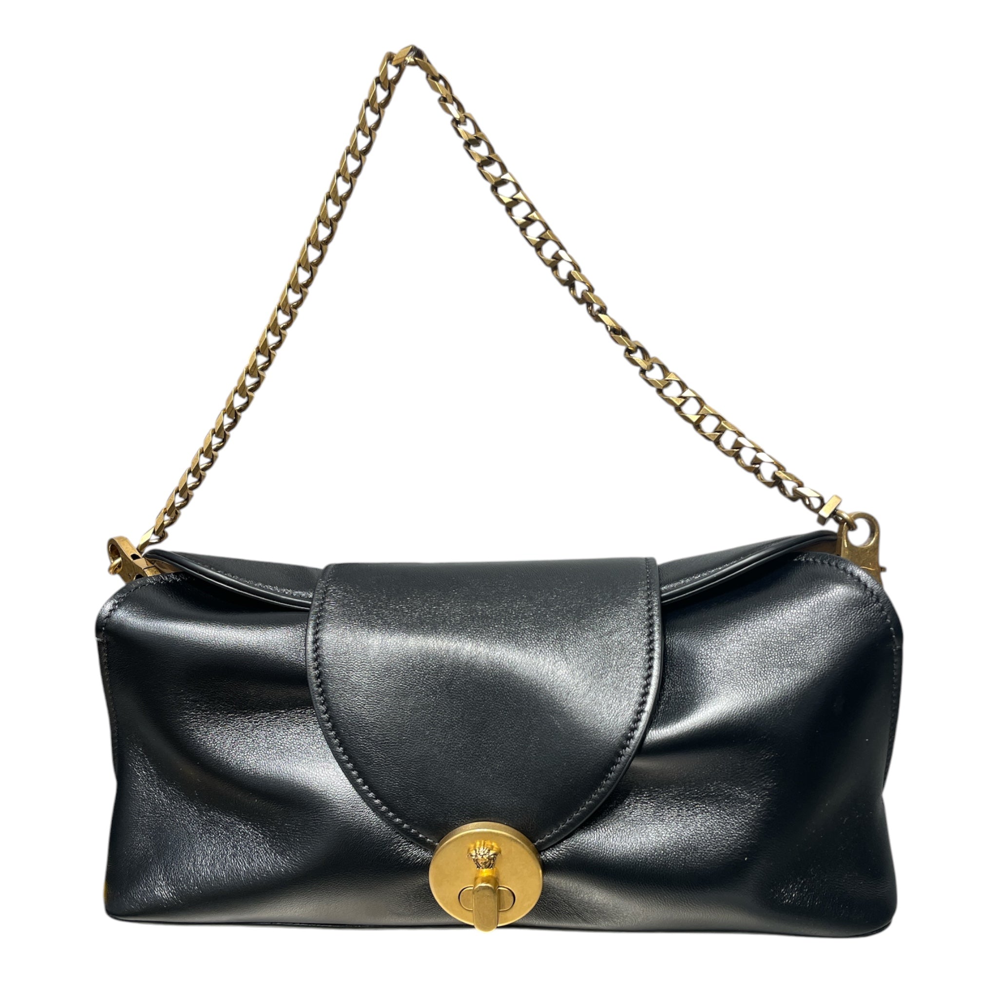 VERSACE/Hand Bag/Leather/BLK/vivian clutch view 1