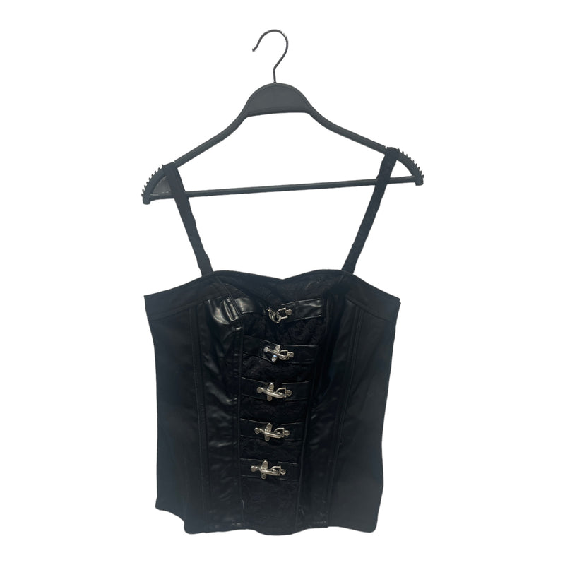 TRIPP NYC/Camisole/M/Leather/BLK/