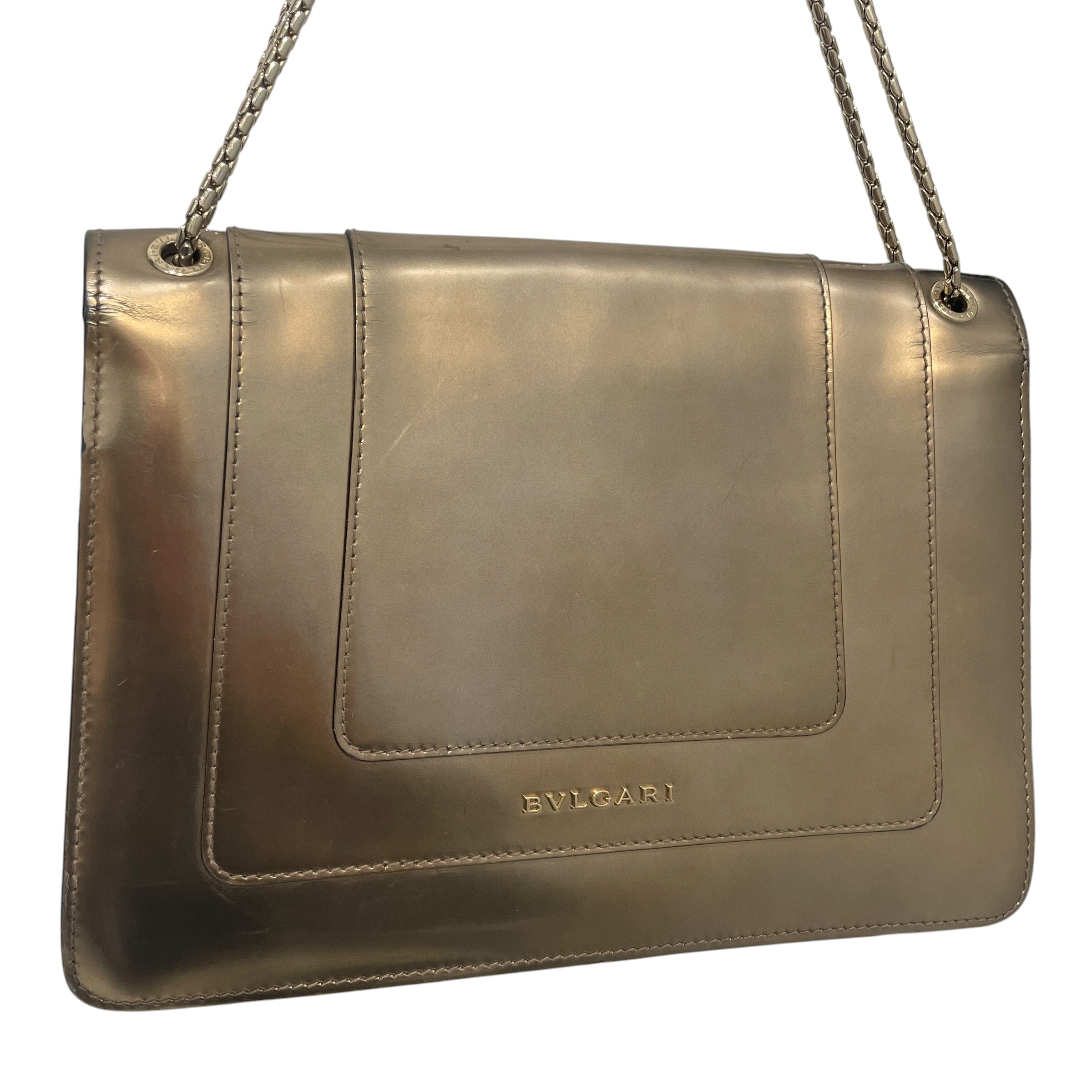 BVLGARI/Bag/Monogram/Leather/SLV/Serpenti Foerever Large view 4