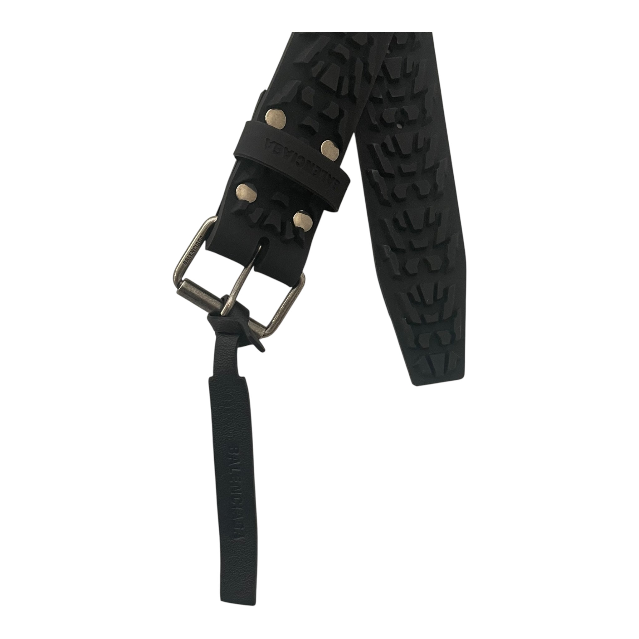 BALENCIAGA/Belt/S/M/BLK/AW20 Tyre Belt view 2