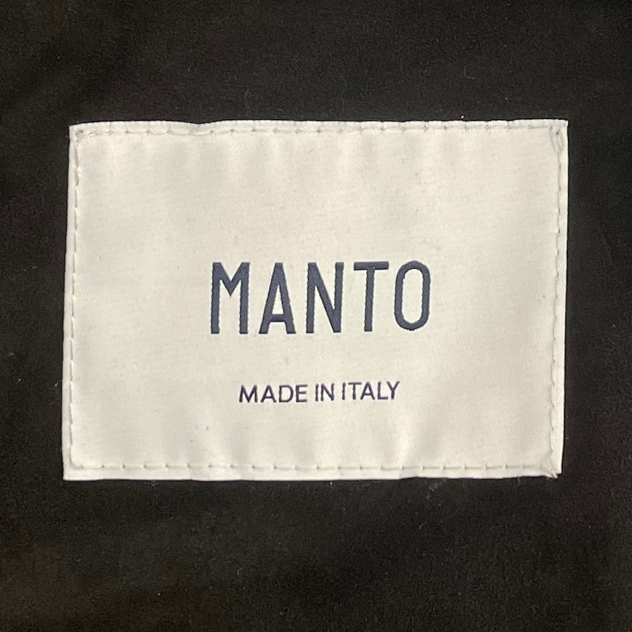 MANTO/Leather Jkt/50/Suede/BLK/"MANTO" view 3