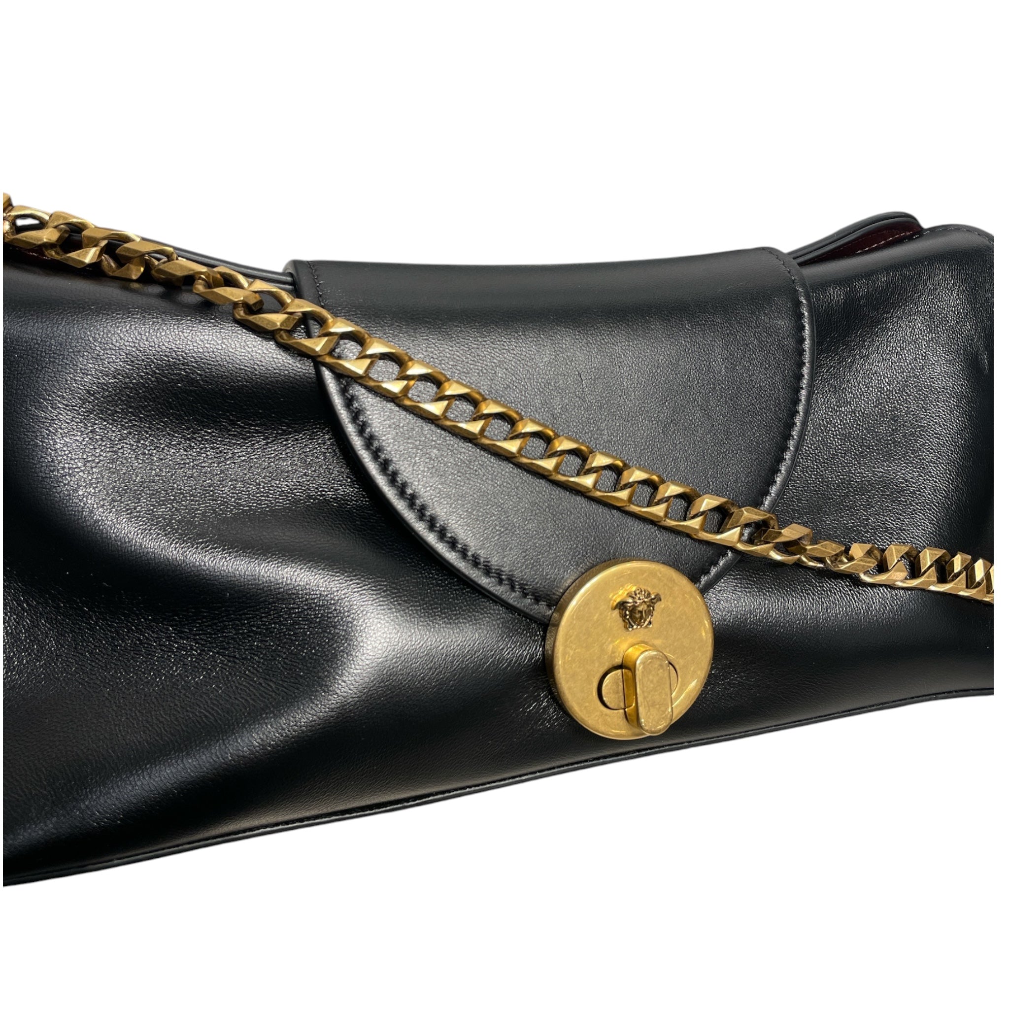VERSACE/Hand Bag/Leather/BLK/vivian clutch view 5
