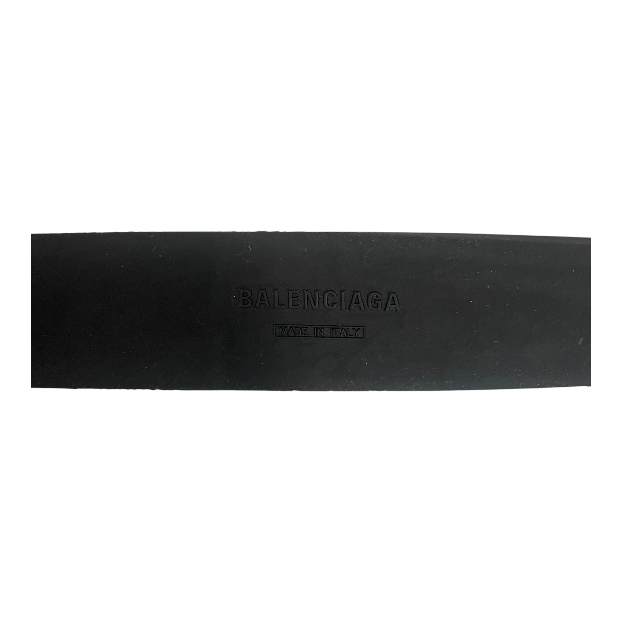 BALENCIAGA/Belt/S/M/BLK/AW20 Tyre Belt view 4
