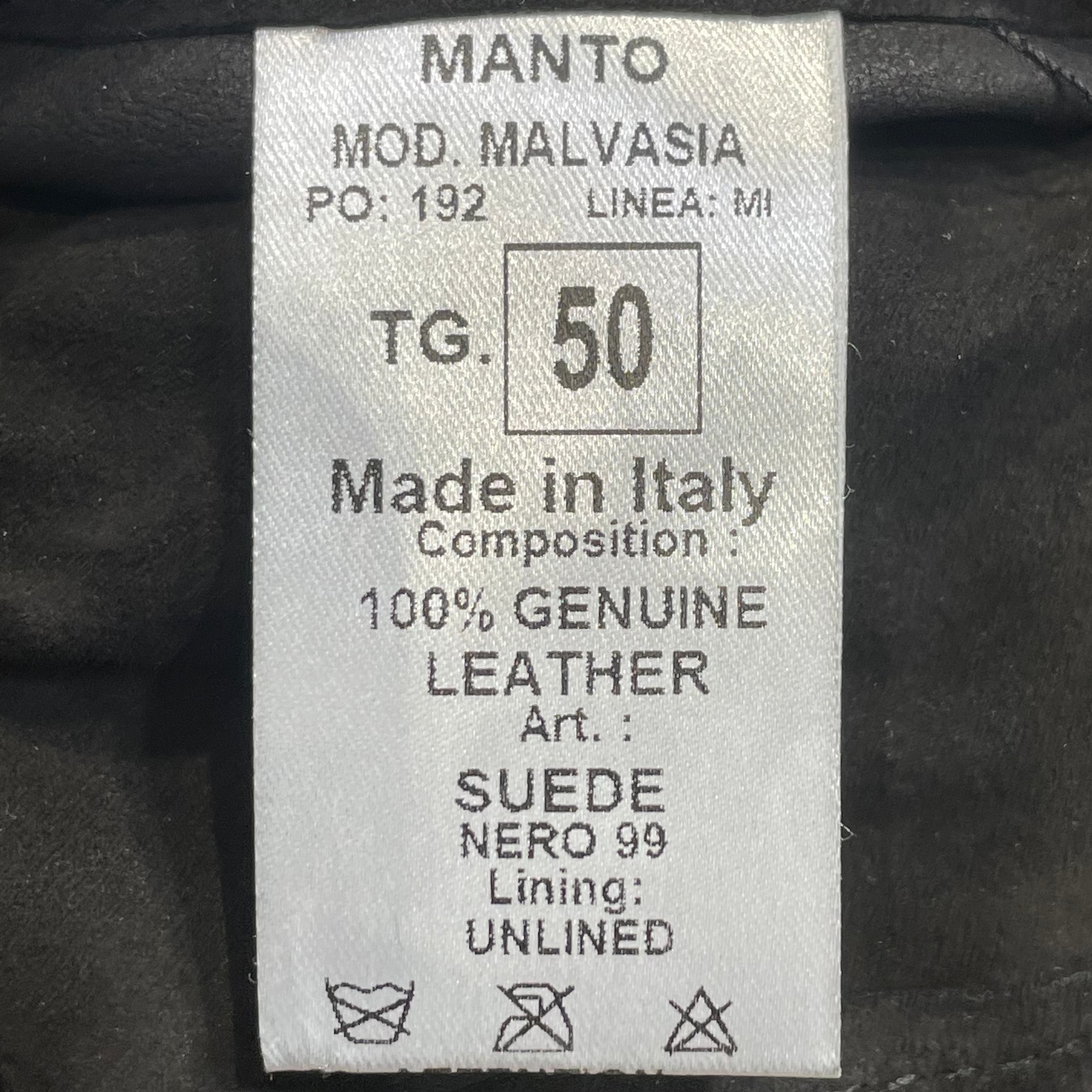 MANTO/Leather Jkt/50/Suede/BLK/"MANTO" view 4
