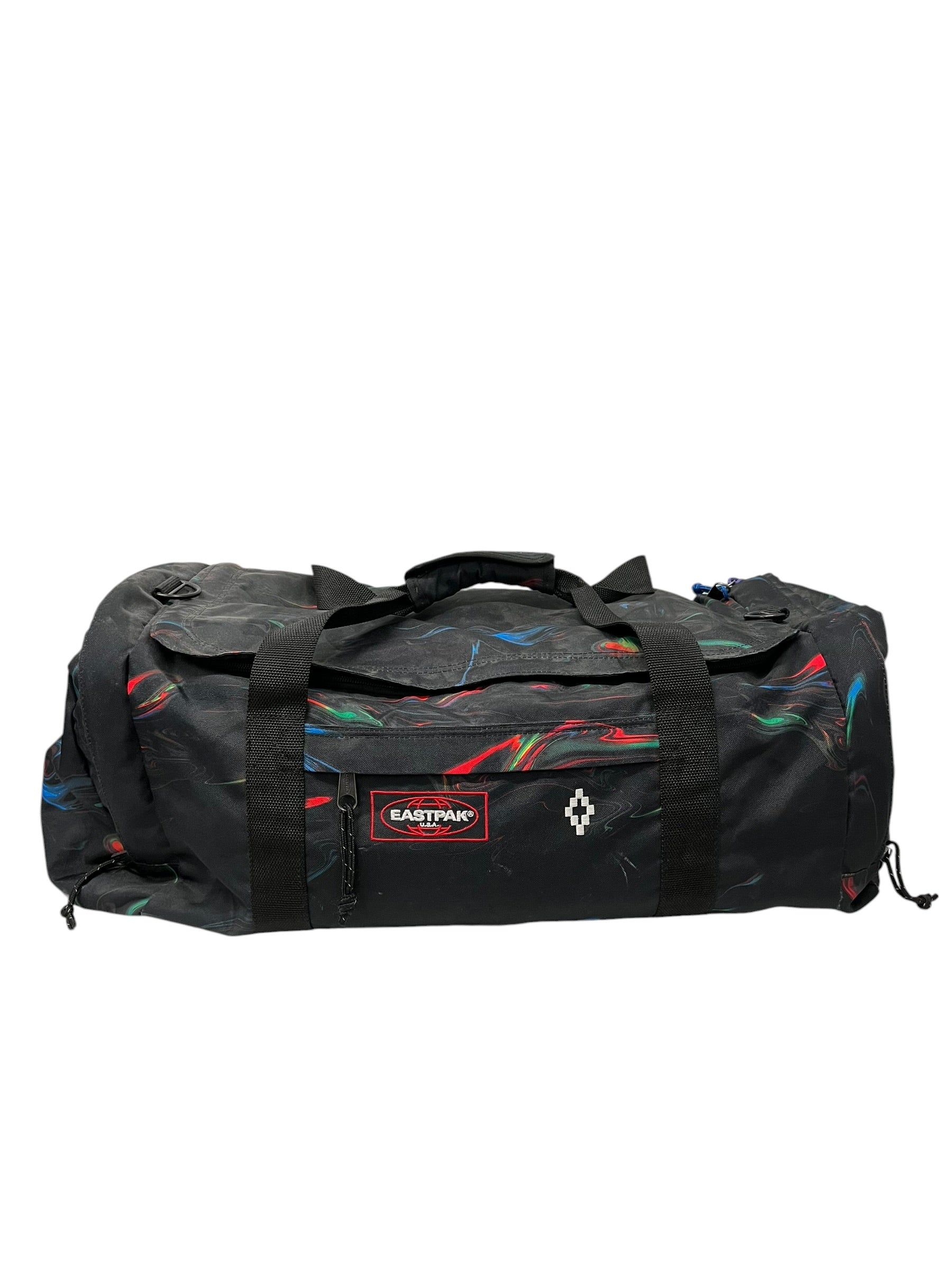 EASTPAK/MARCELO BURLON COUNTY OF MILAN/Bag/All Over Print/Cotton/BLK/MULTI-GRAPHIC DUFFLE BAG view 1