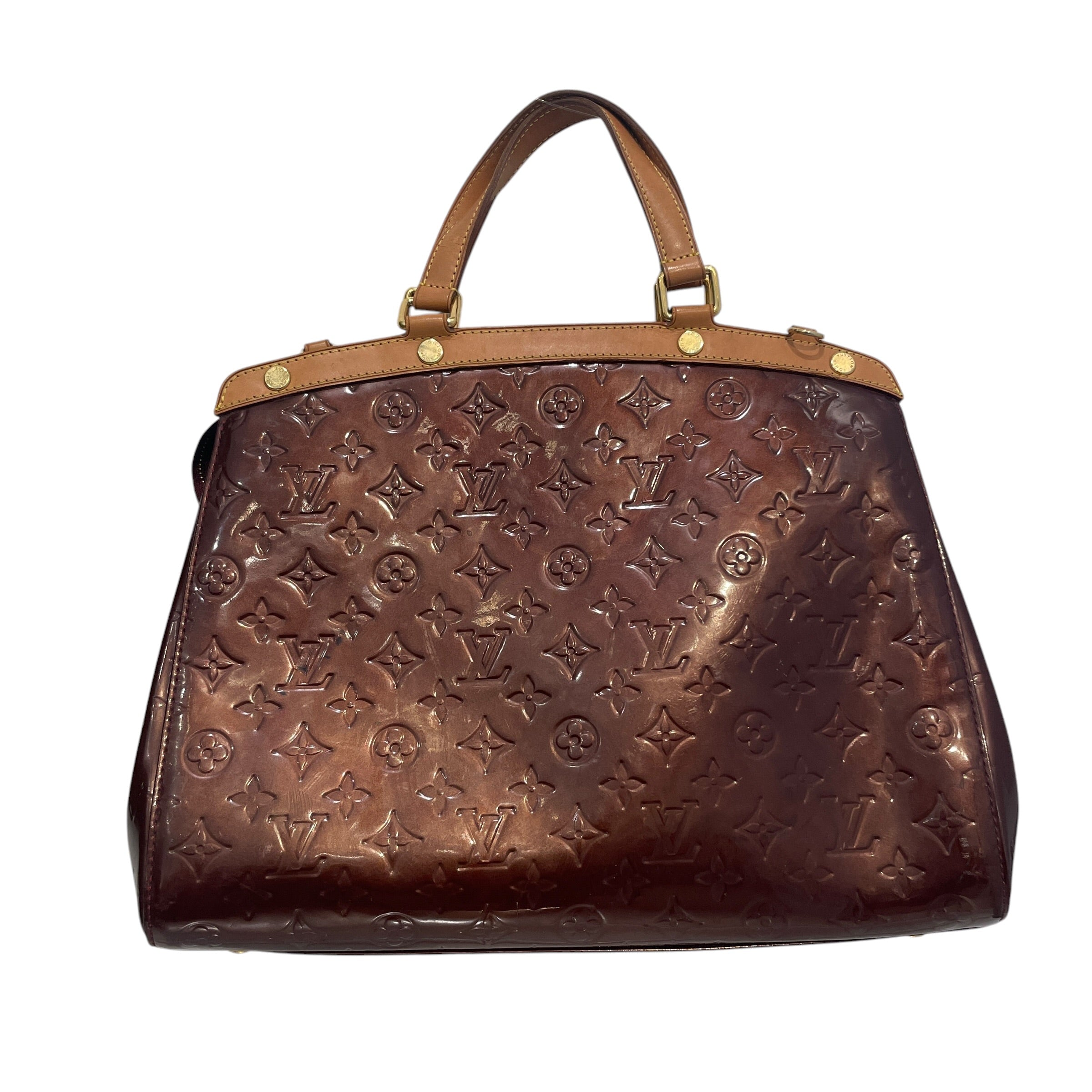 LOUIS VUITTON/Bag/Monogram/Leather/BRW/Verins Monogram view 2