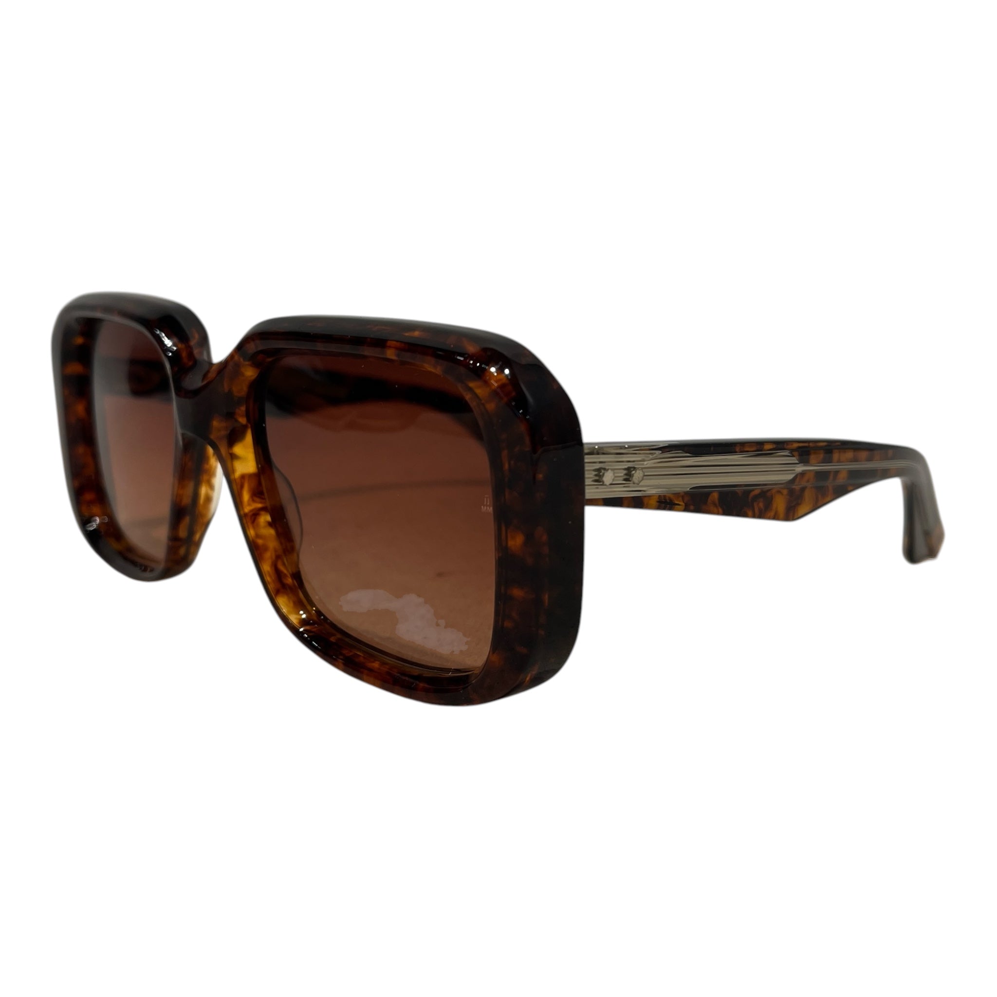 JACQUES MARIE MAGE/Sunglasses/All Over Print/Tortoiseshell Pattern/BRW/L's/PAT_56 SQUARE FRAME view 2