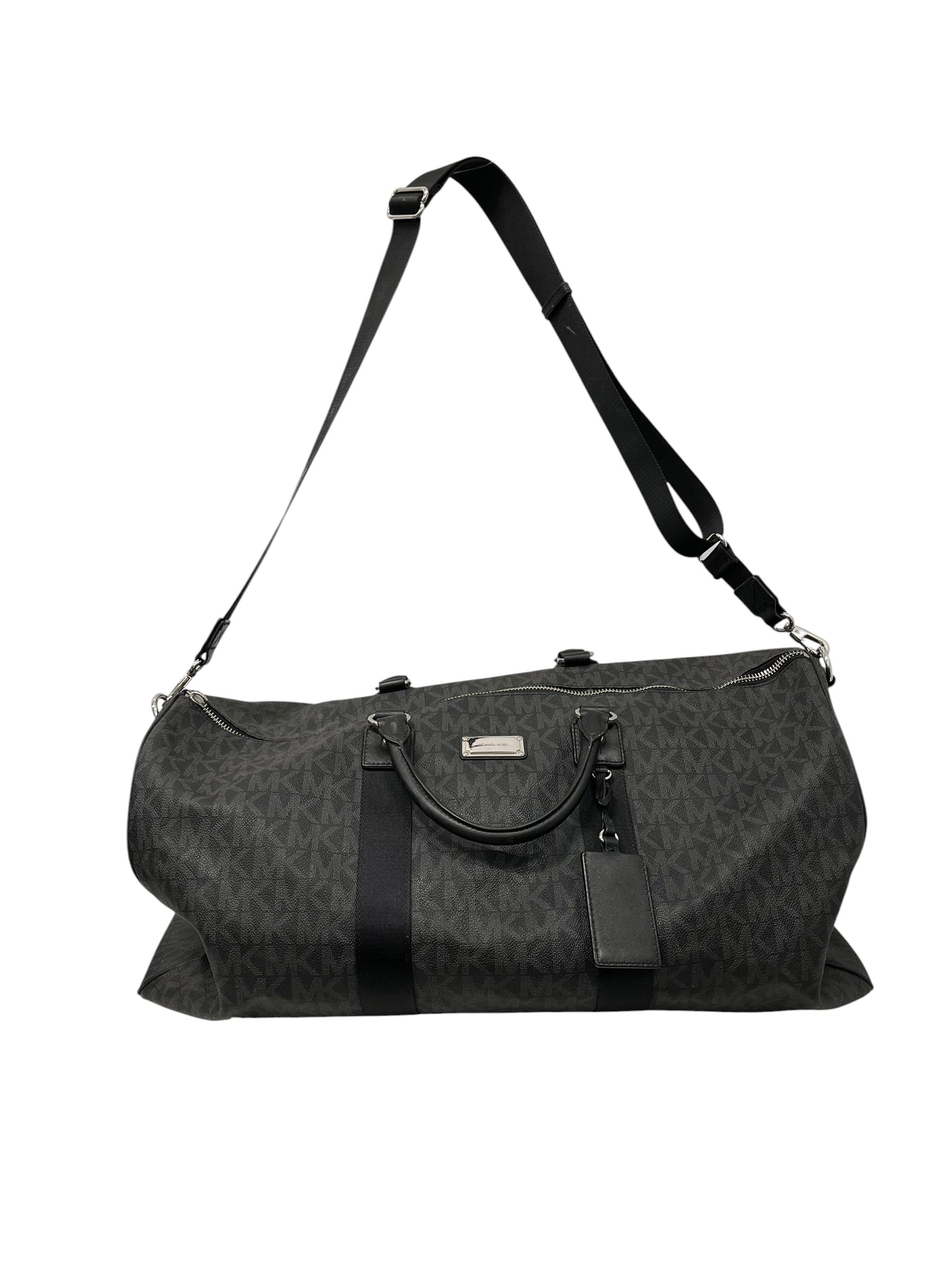 MICHAEL KORS/Bag/Monogram/Leather/BLK/DUFFLE view 1