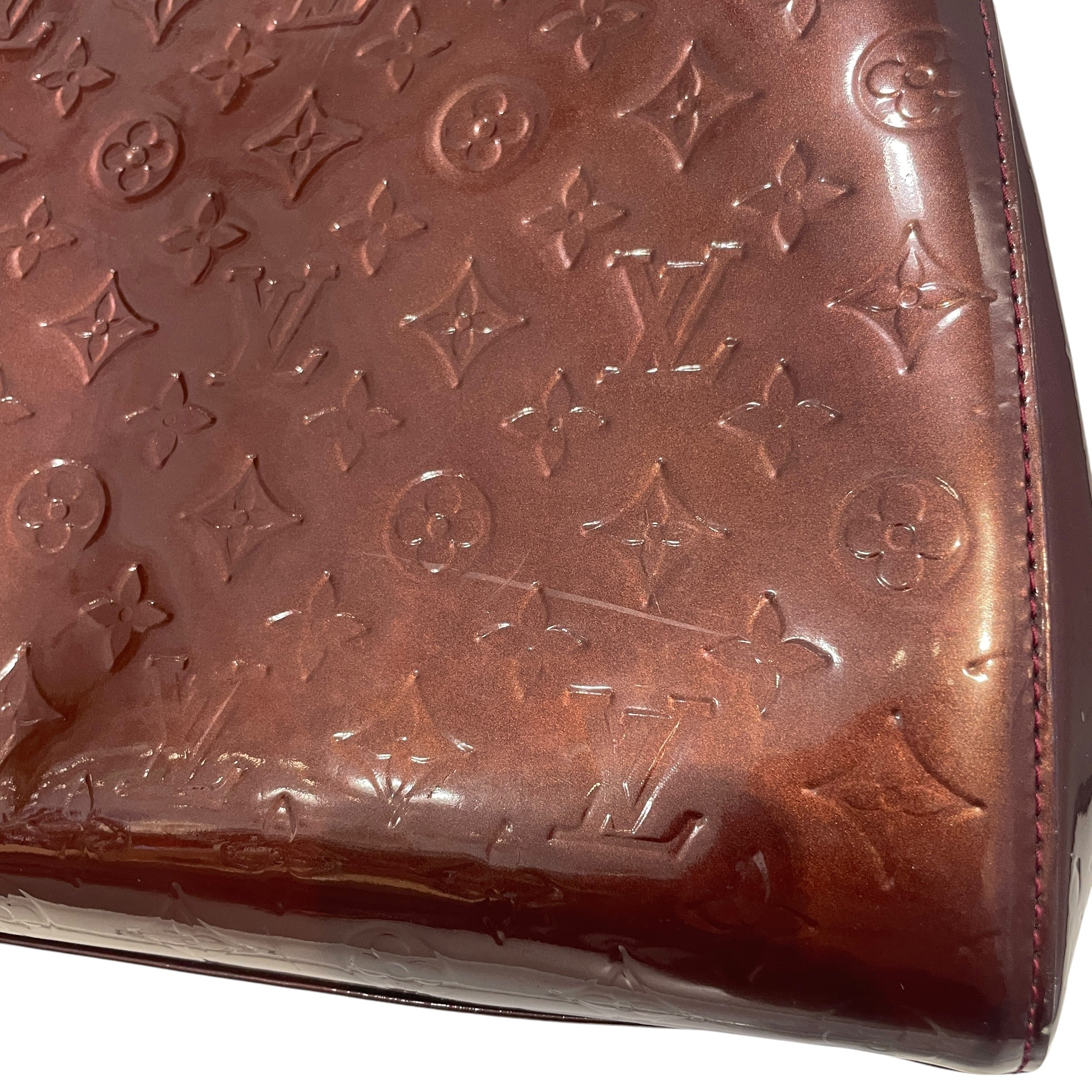 LOUIS VUITTON/Bag/Monogram/Leather/BRW/Verins Monogram view 3