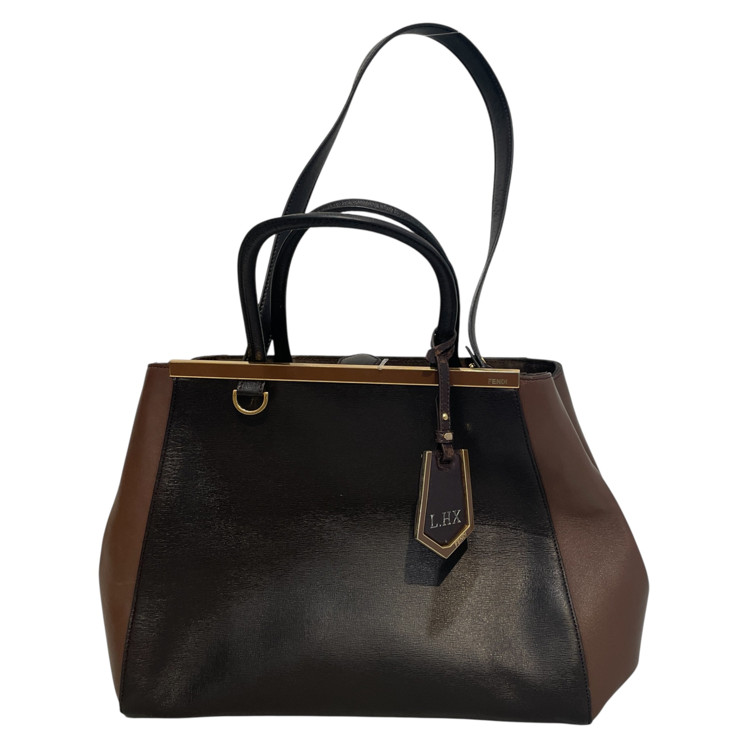 FENDI/Bag/Leather/BRW/2jours view 1