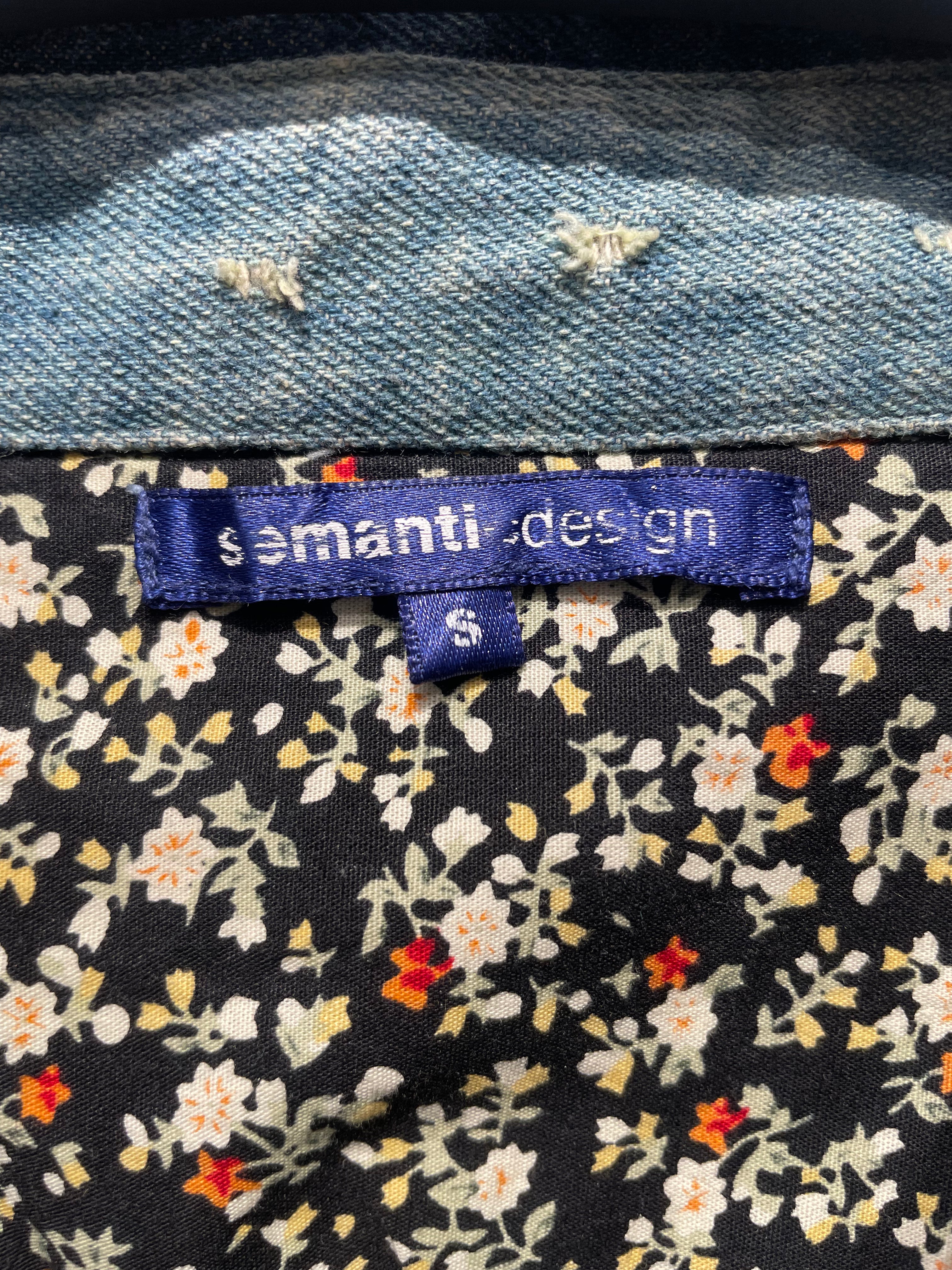 Semantic design/Denim Jkt/S/Denim/BLU/ view 3