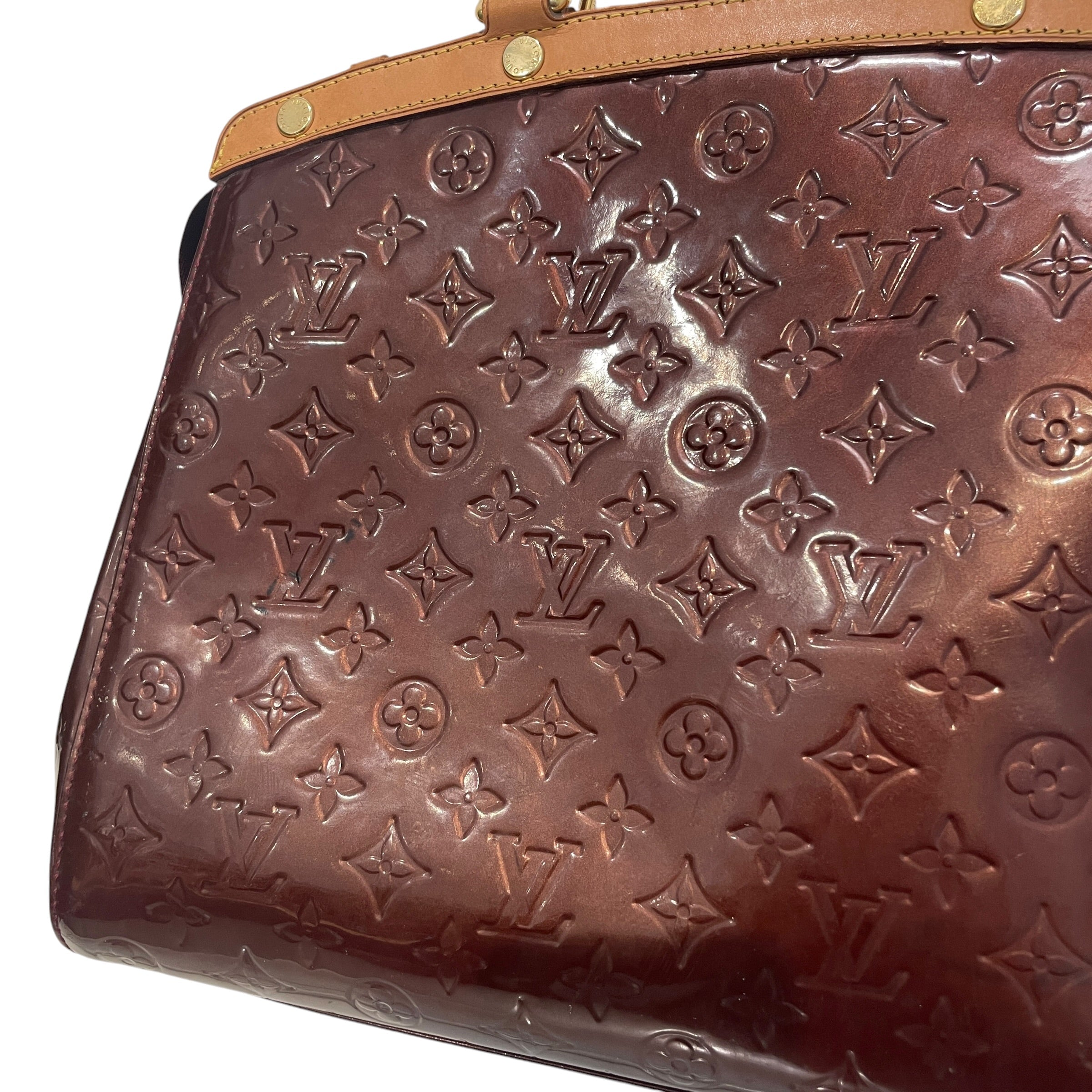 LOUIS VUITTON/Bag/Monogram/Leather/BRW/Verins Monogram view 6