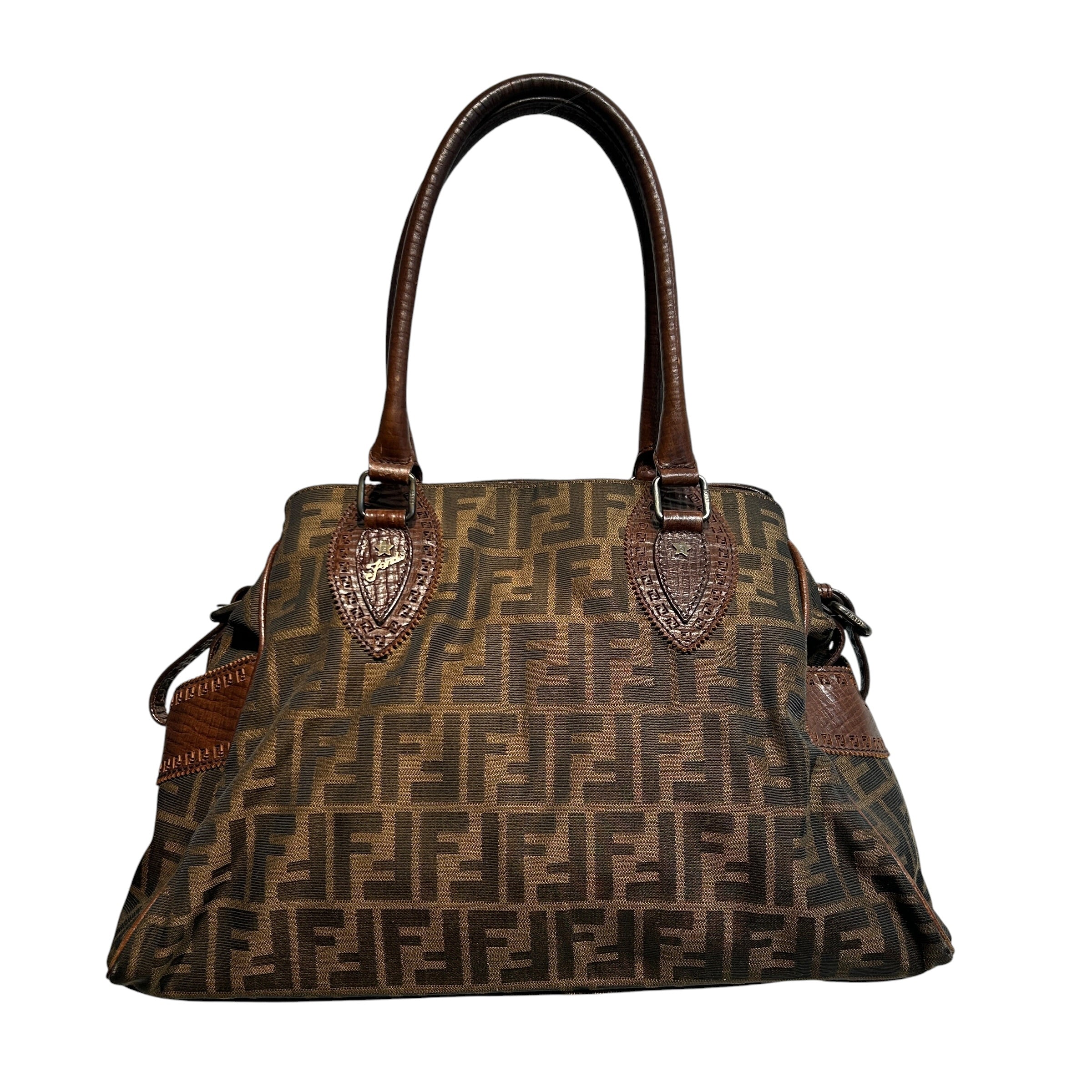 FENDI/Hand Bag/Monogram/BRW/zucca du jour view 1