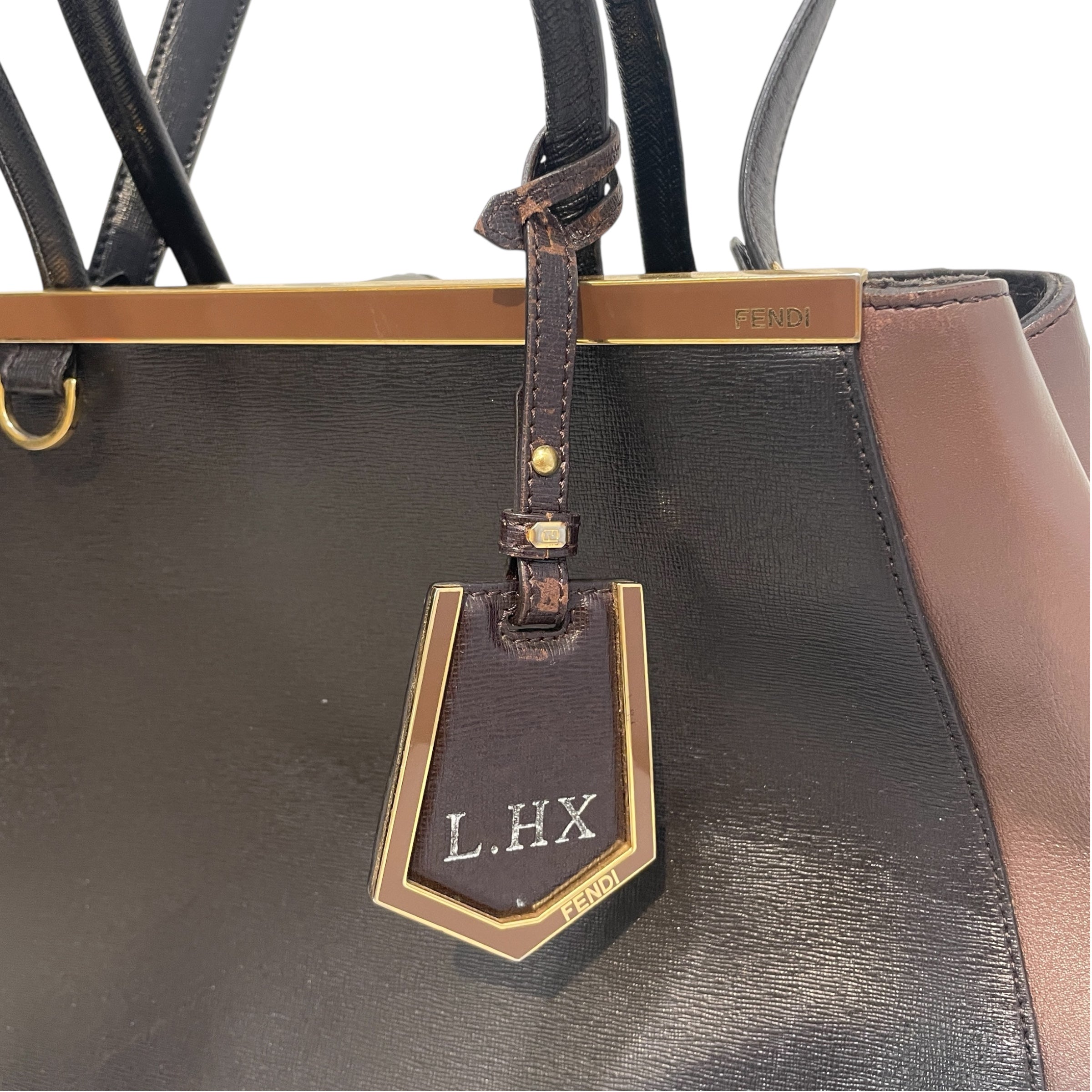 FENDI/Bag/Leather/BRW/2jours view 6