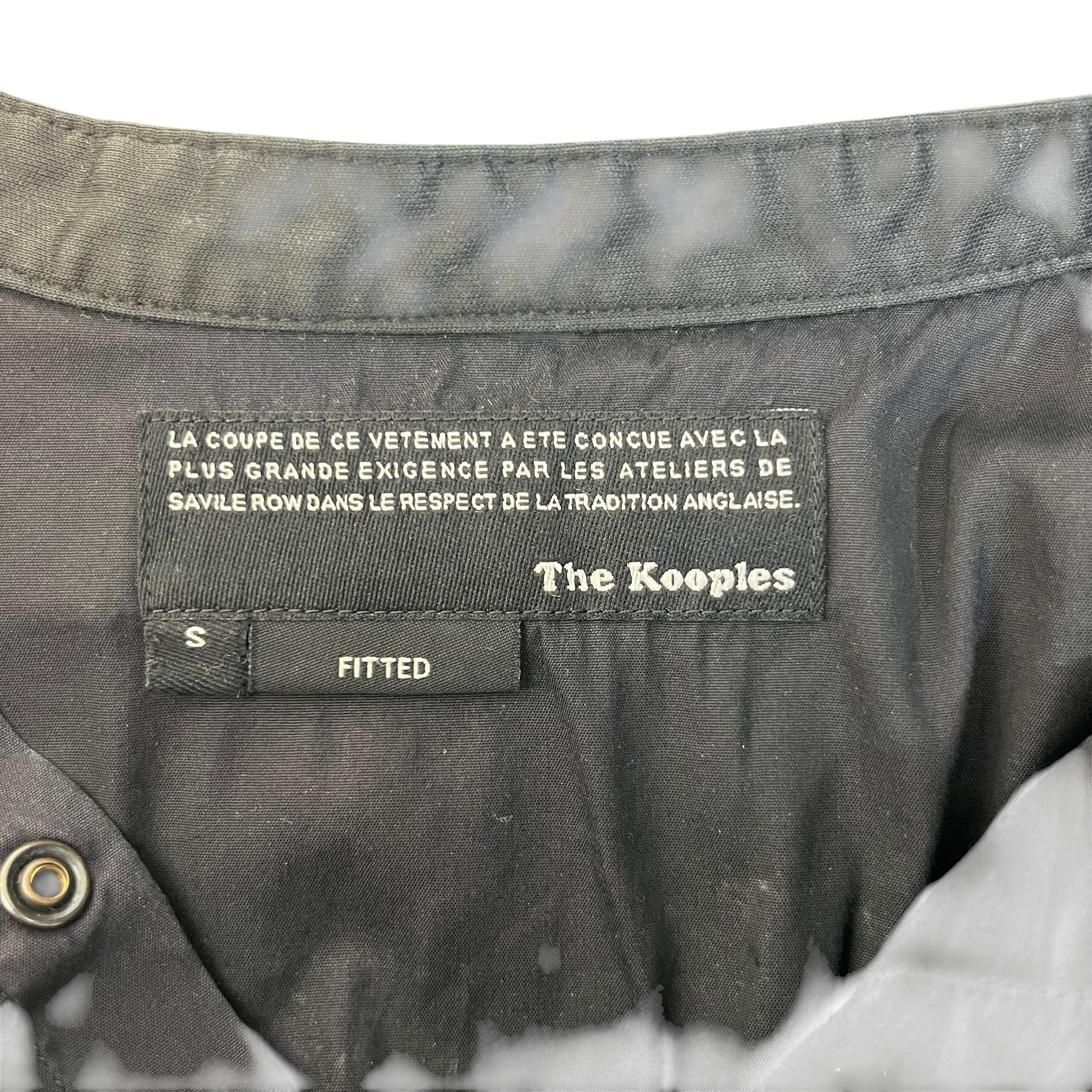 The Kooples/LS Shirt/S/Cotton/BLK/ view 3