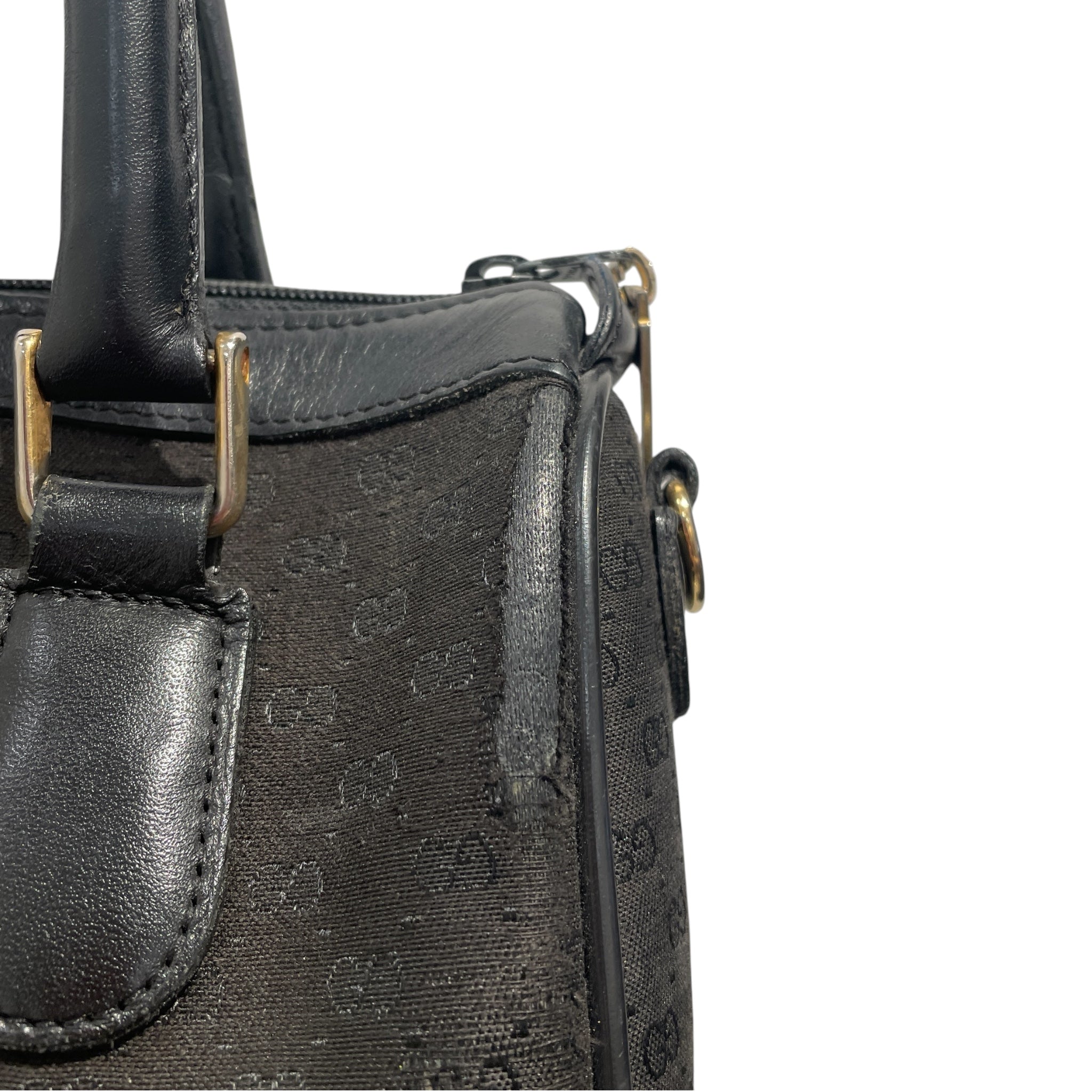 GUCCI/Cross Body Bag/BLK/VINTAGE view 7