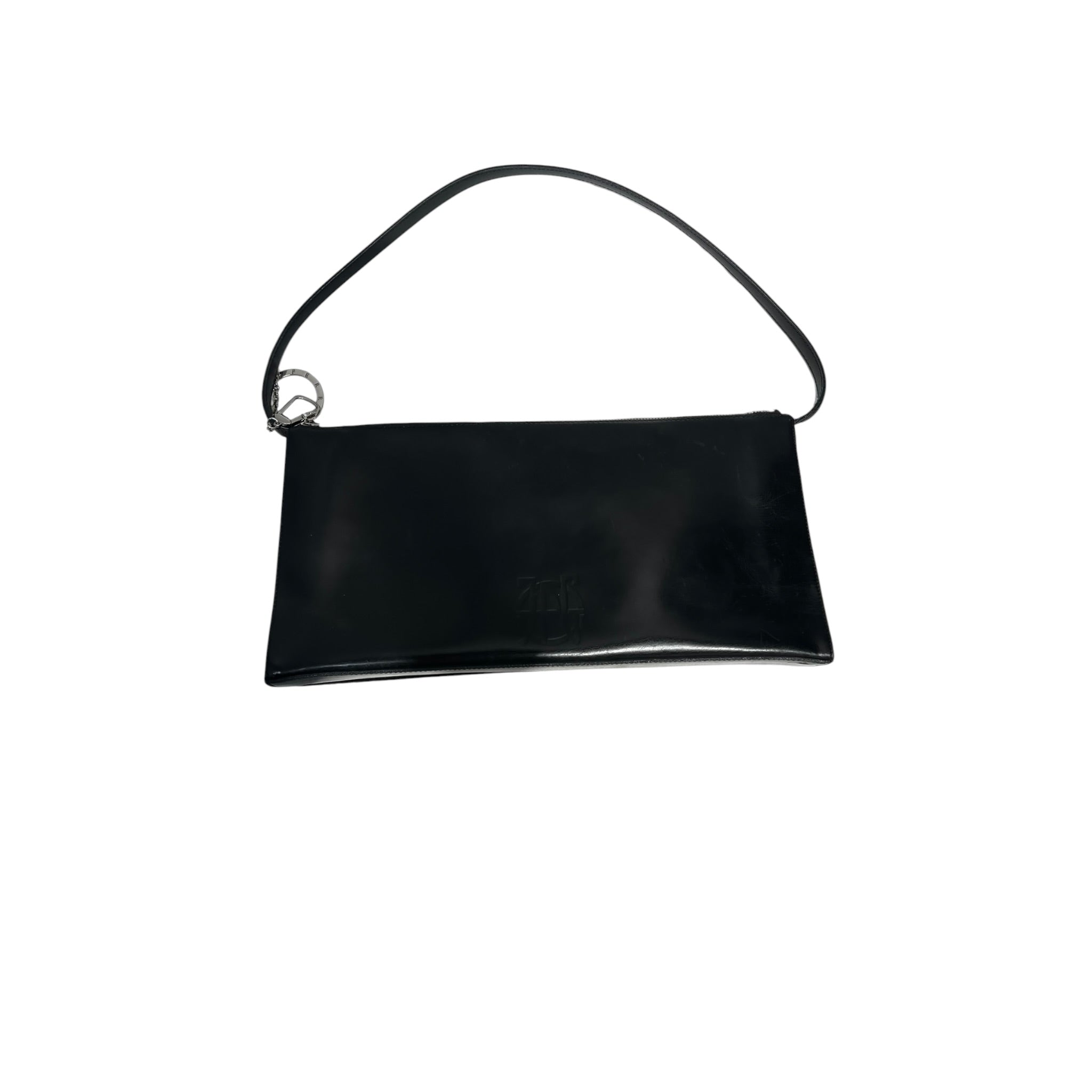 Jean Paul Gaultier/Hand Bag/Leather/BLK/briefcase view 1