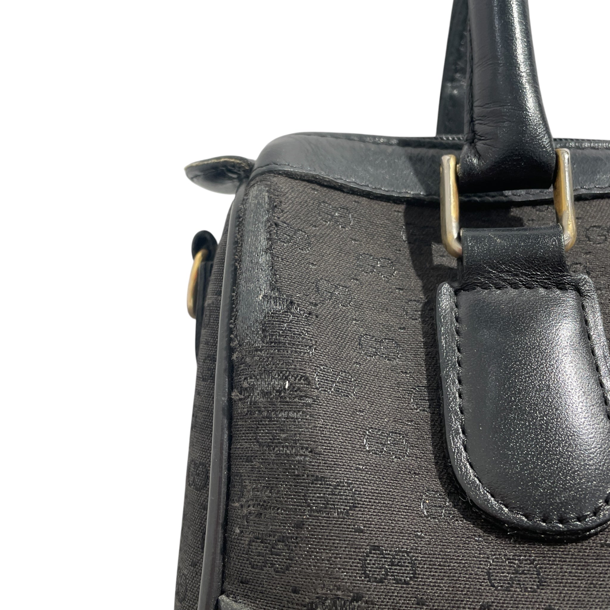 GUCCI/Cross Body Bag/BLK/VINTAGE view 6