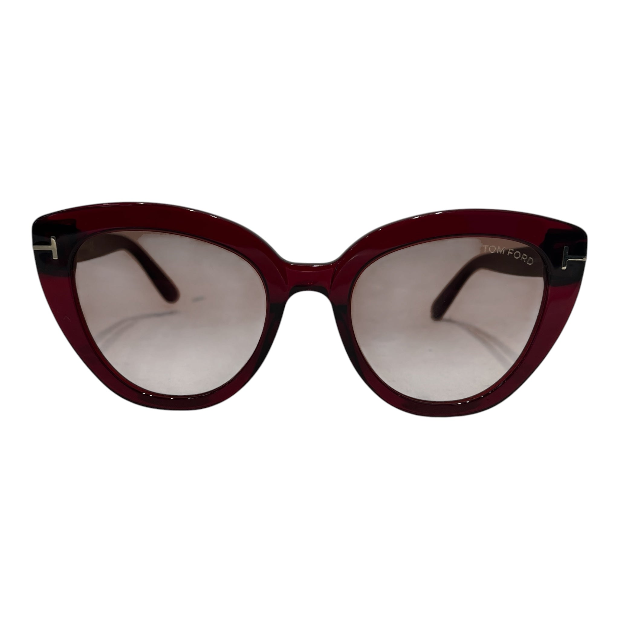 TOM FORD/Sunglasses/Plastic/BRD/L's/Izzi tf845 wine cat eye view 1