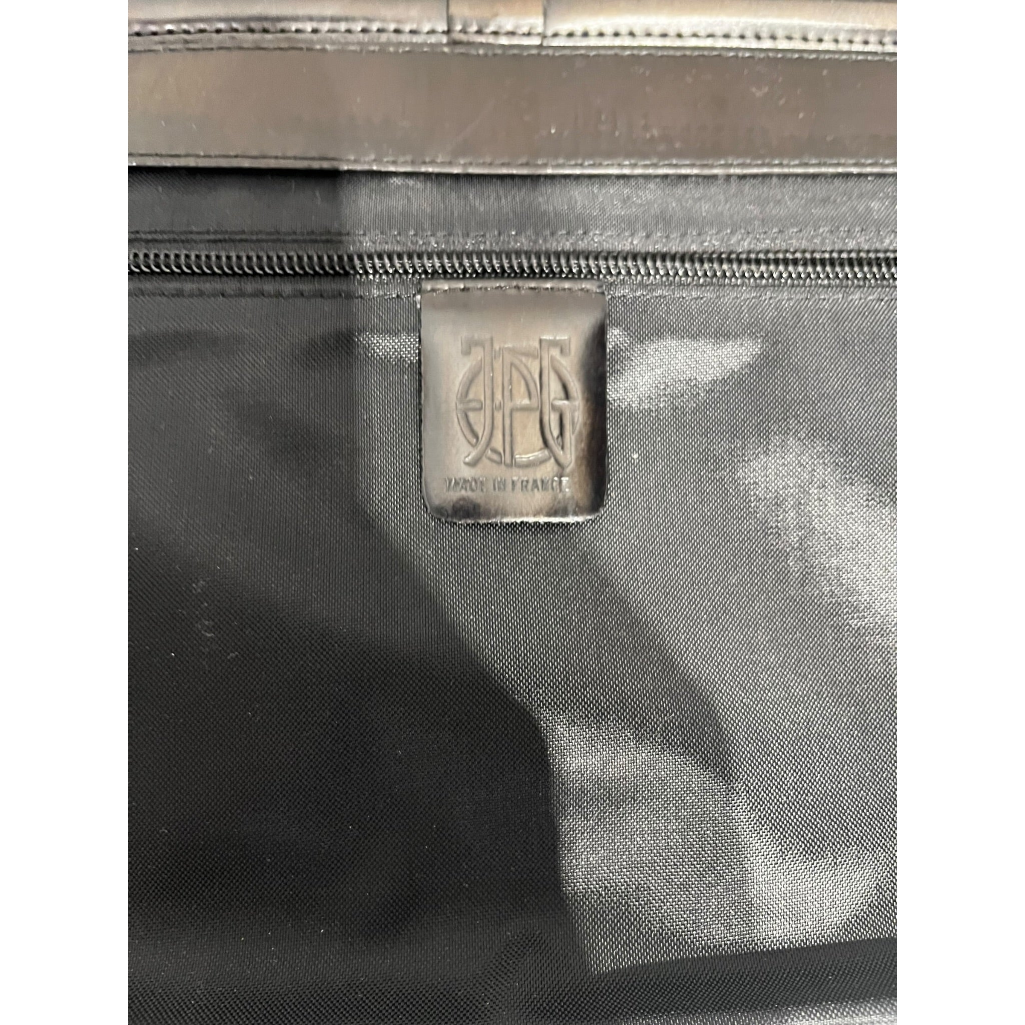Jean Paul Gaultier/Hand Bag/Leather/BLK/briefcase view 4