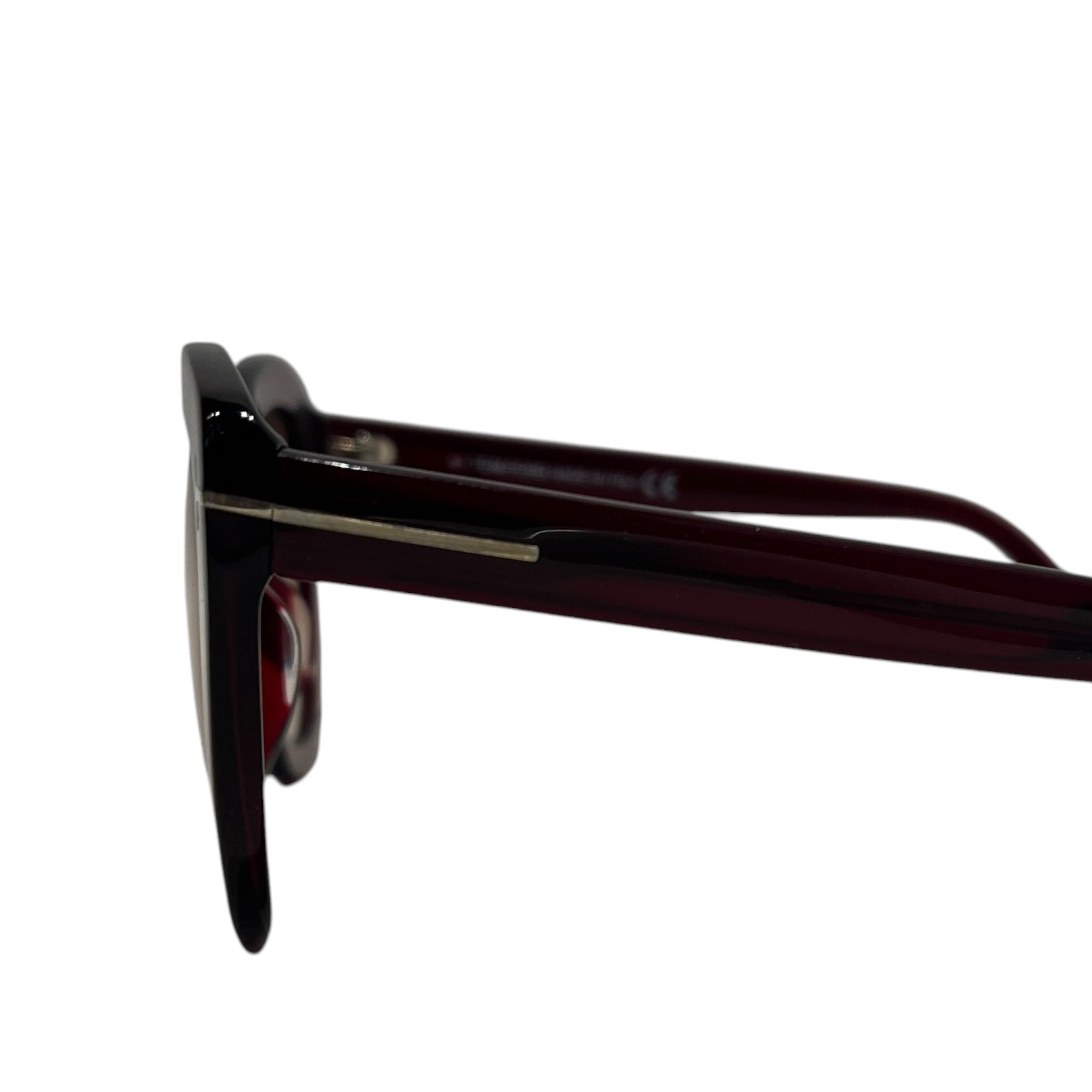 TOM FORD/Sunglasses/Plastic/BRD/L's/Izzi tf845 wine cat eye view 3