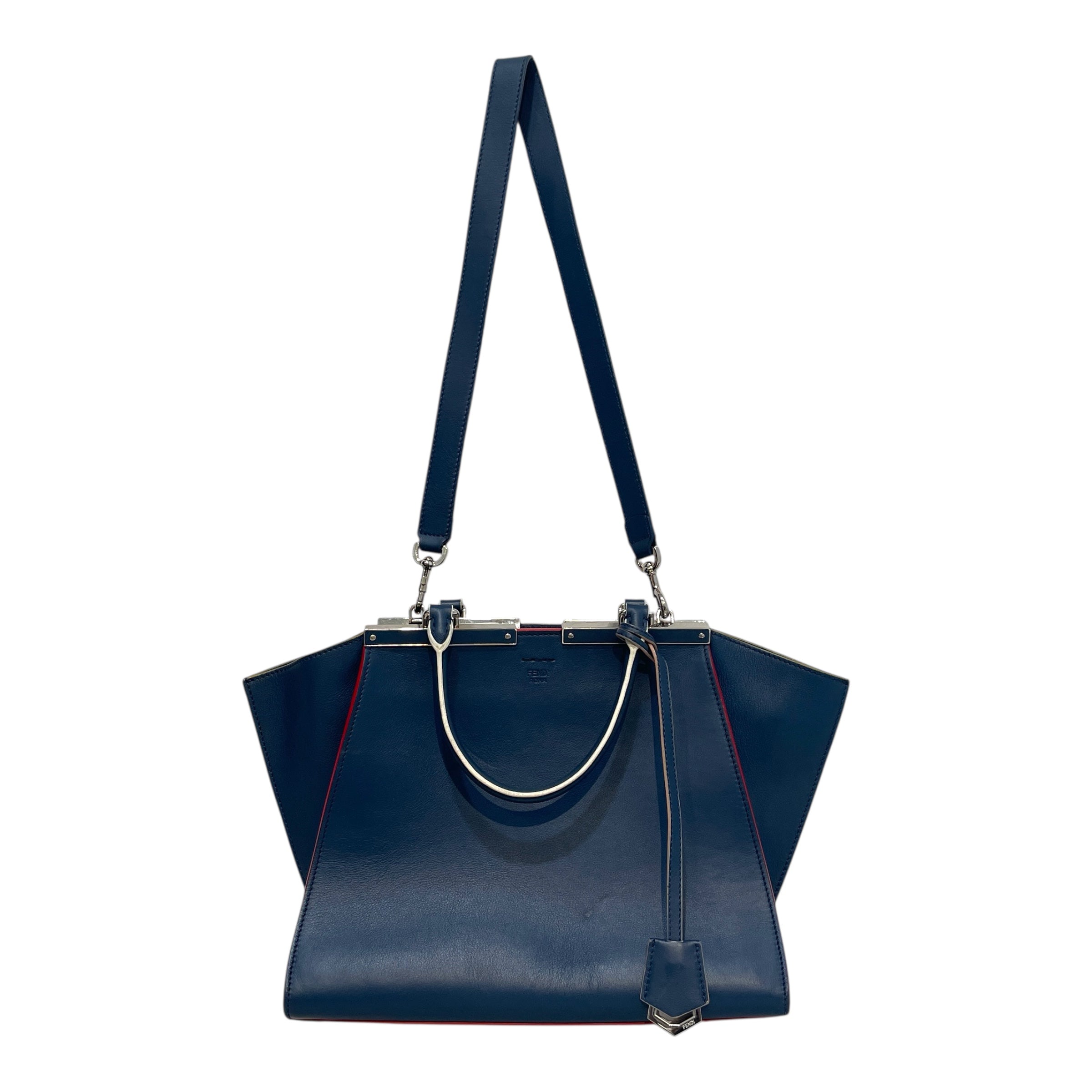 FENDI/Bag/Leather/BLU/3Jours view 1