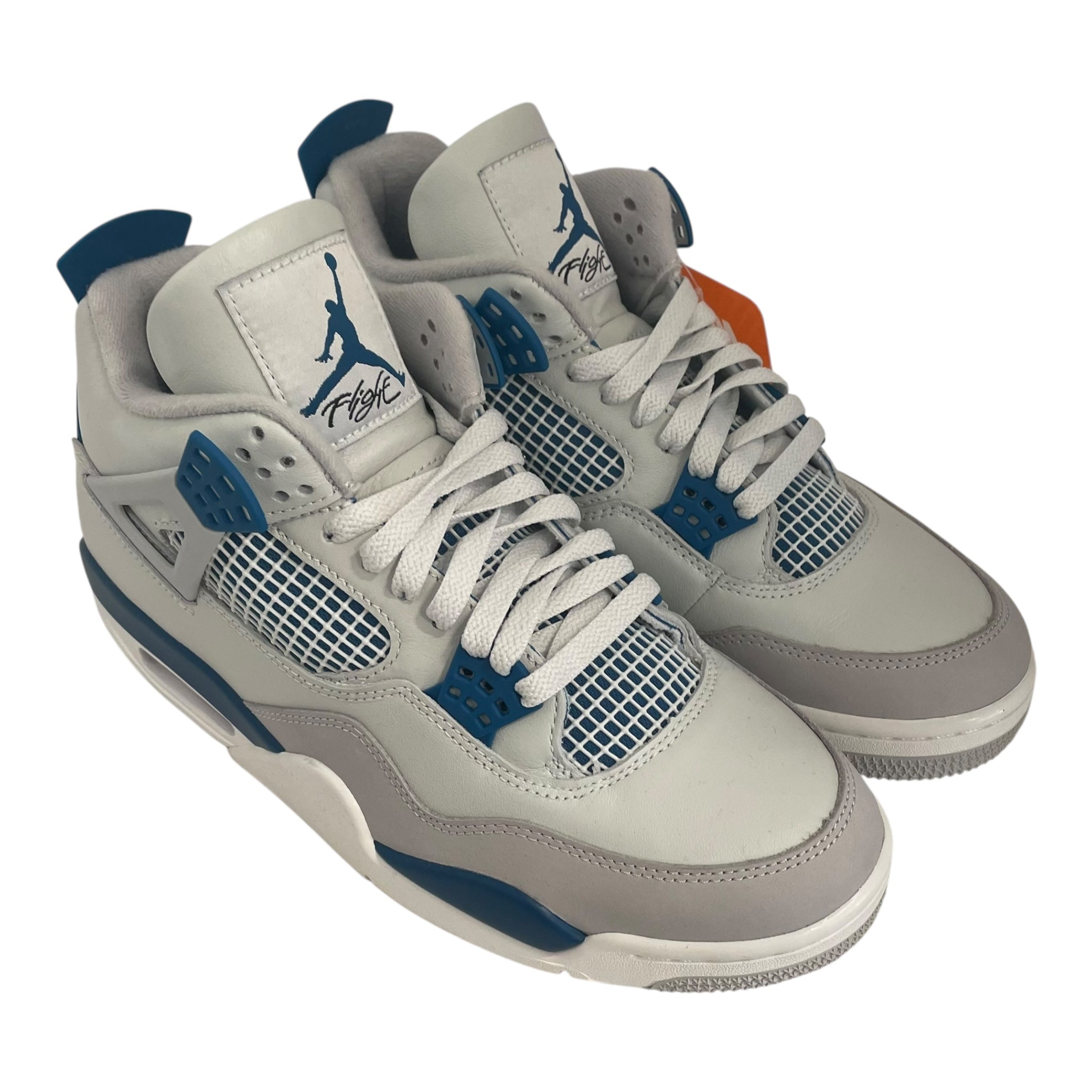 NIKE/Hi-Sneakers/US 10/Leather/WHT/jordan 4 military bluehi view 1