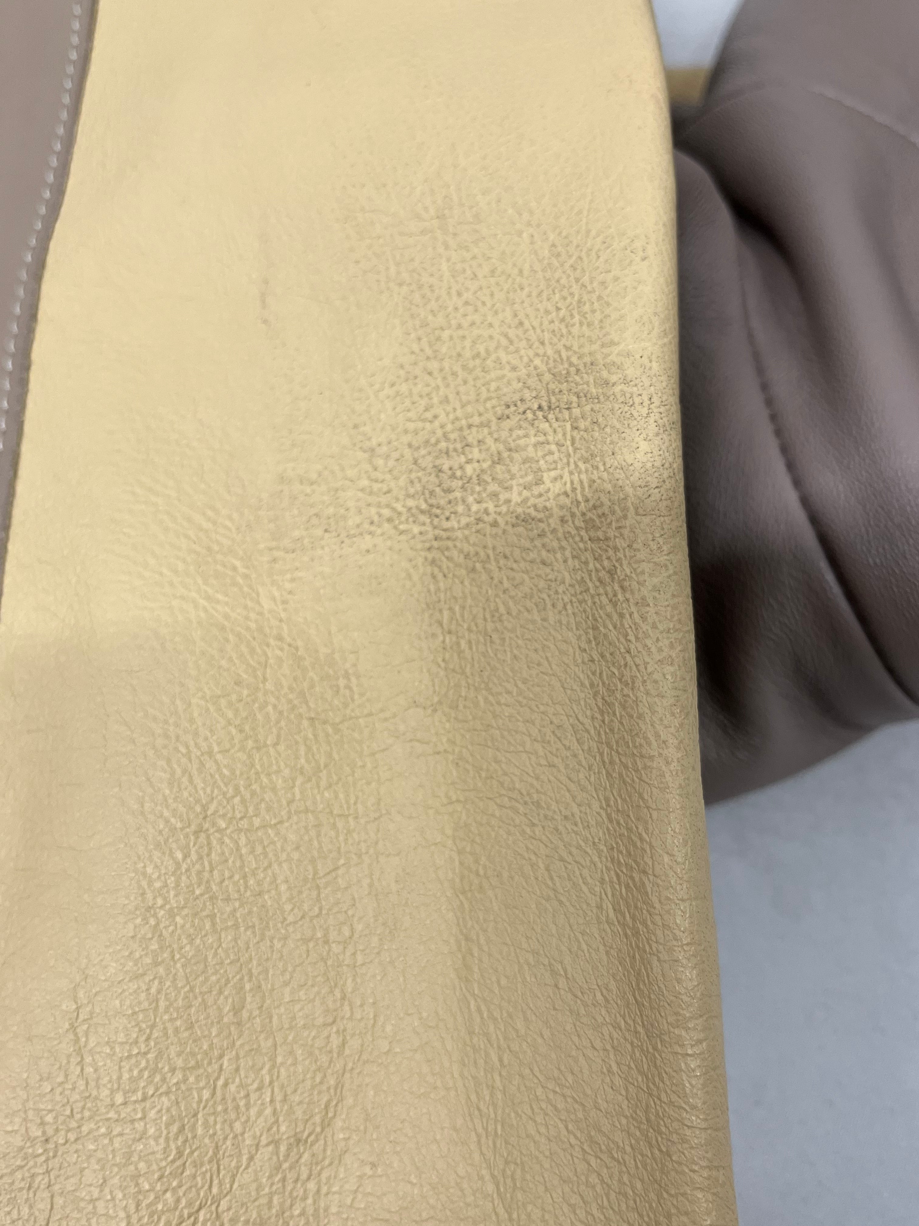MARINE SERRE/Wide Leg Pants/38/Leather/GRY/GOLD LINE PATCHWORK view 7