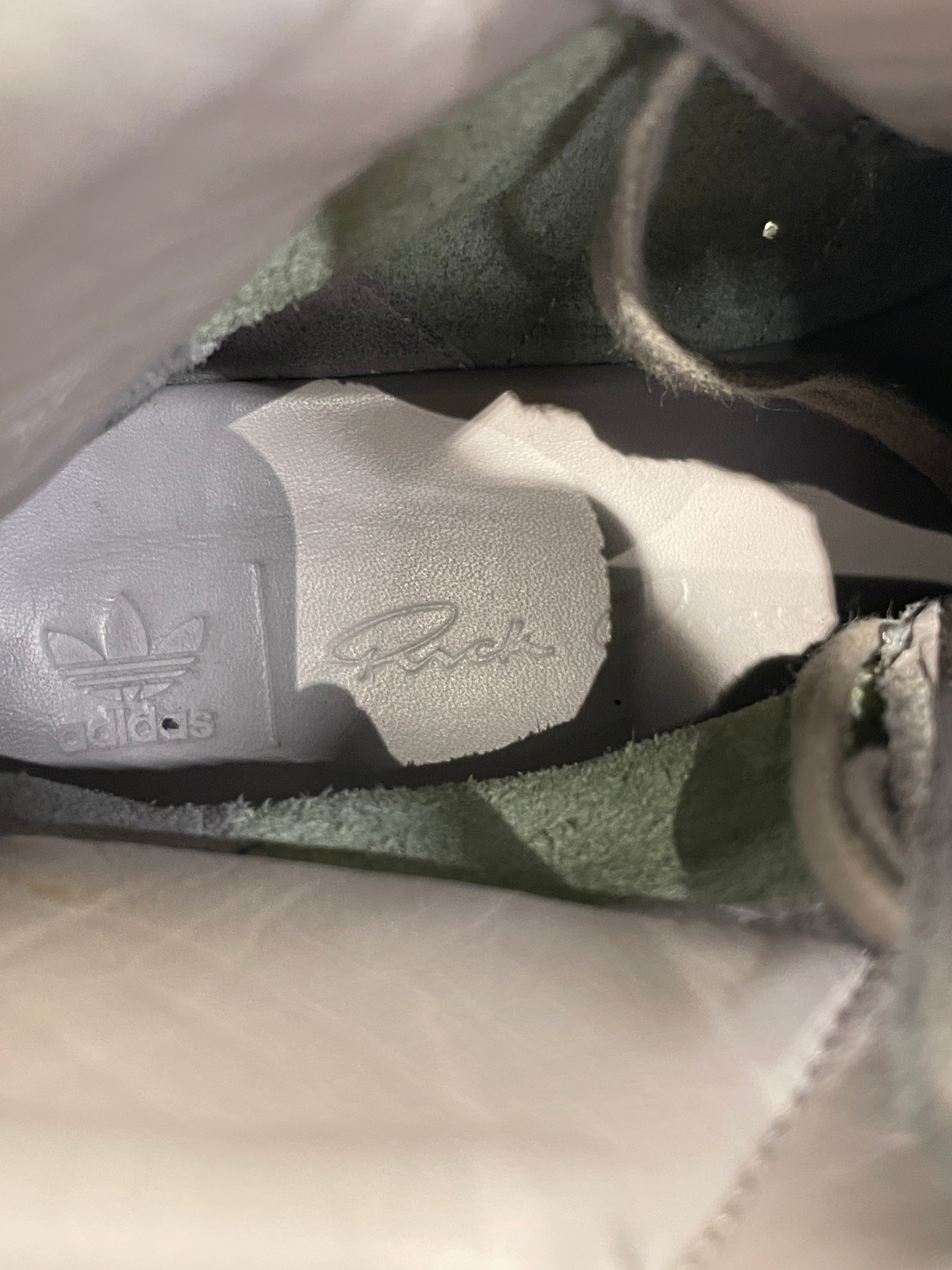 adidas/Rick Owens/Hi-Sneakers/US 7.5/Leather/GRY/mastodon pro model view 3
