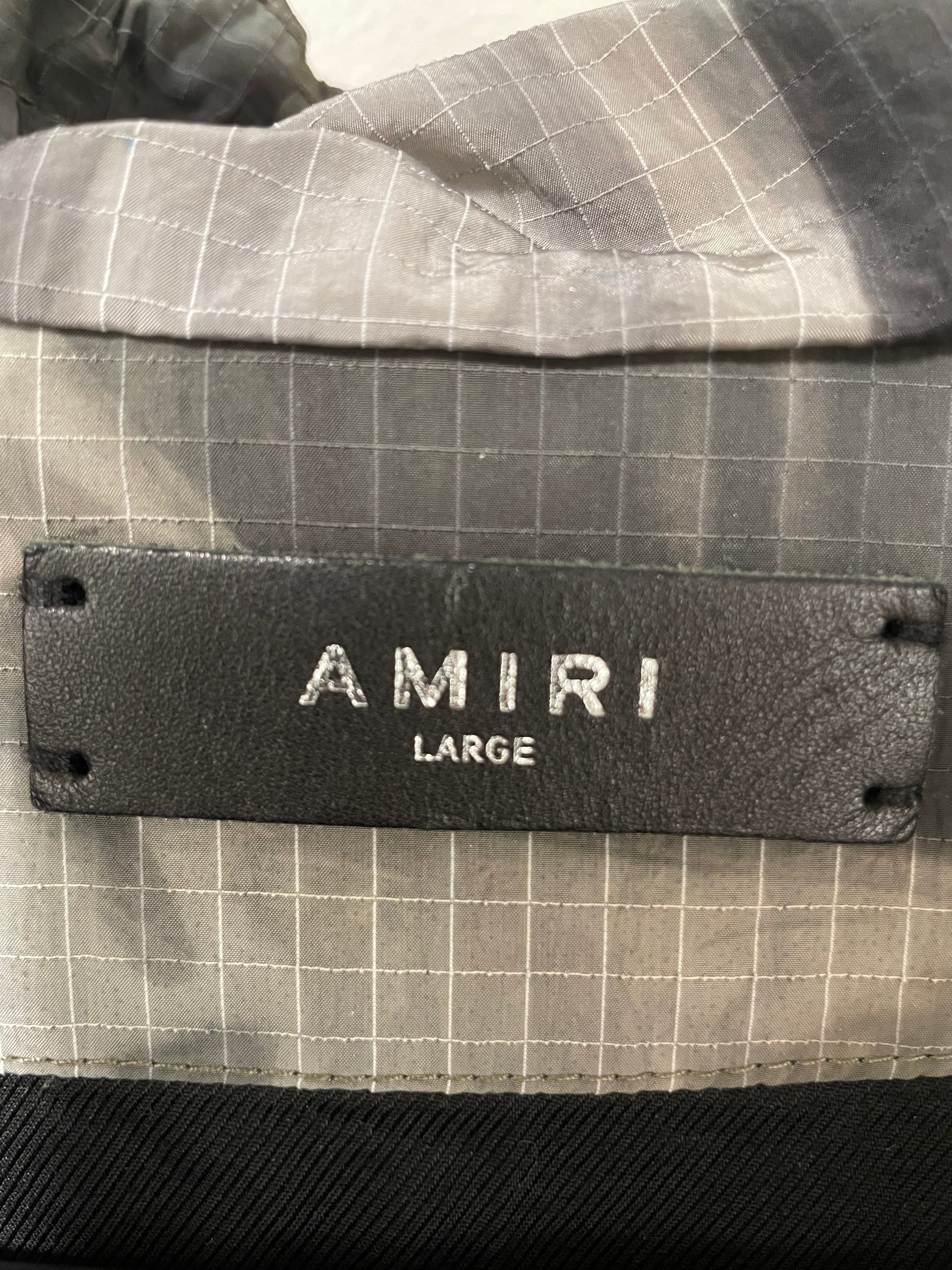 AMIRI/Windbreaker/L/Nylon/GRN/ADJUSTABLE SIDES | RIPSTOP view 3
