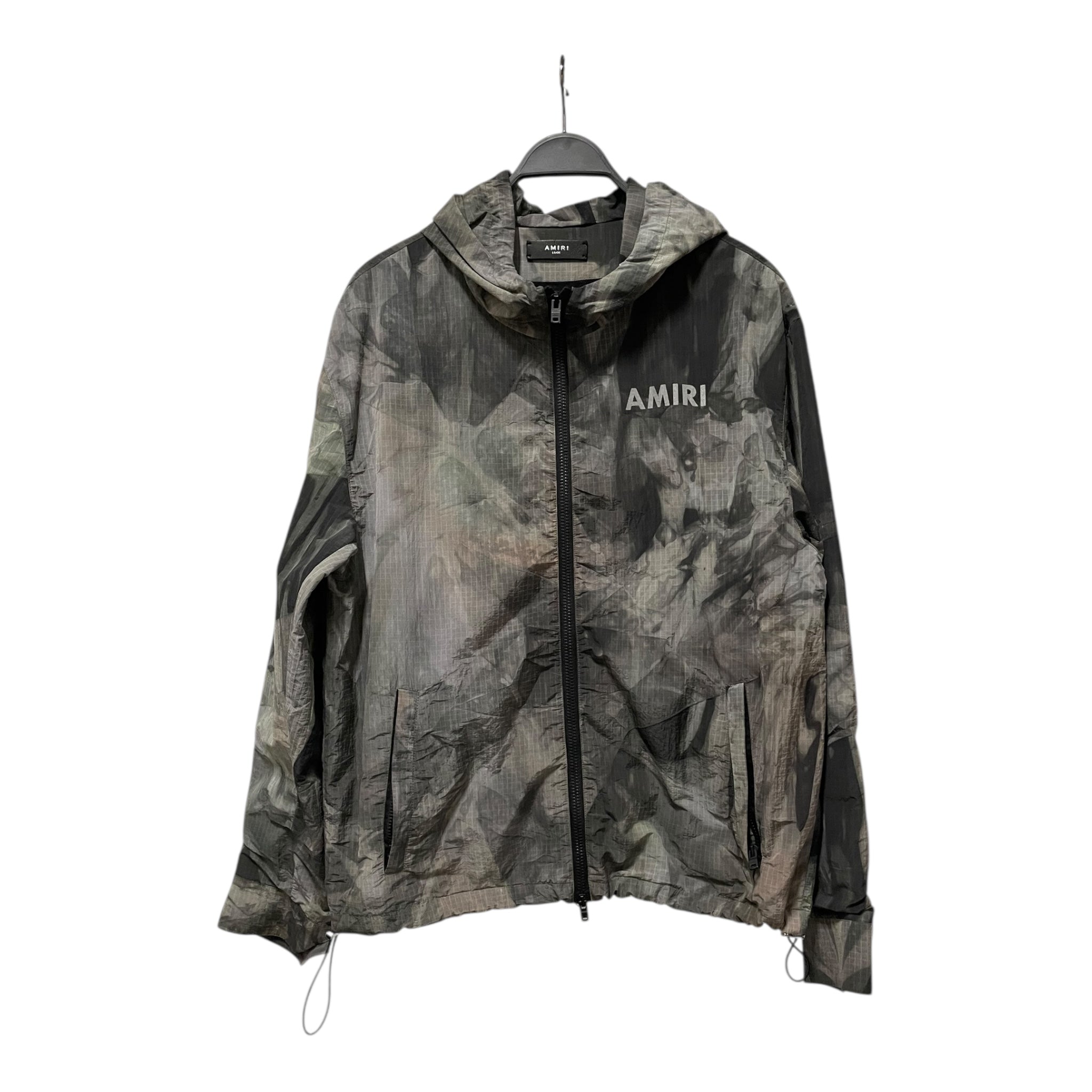 AMIRI/Windbreaker/L/Nylon/GRN/ADJUSTABLE SIDES | RIPSTOP view 1