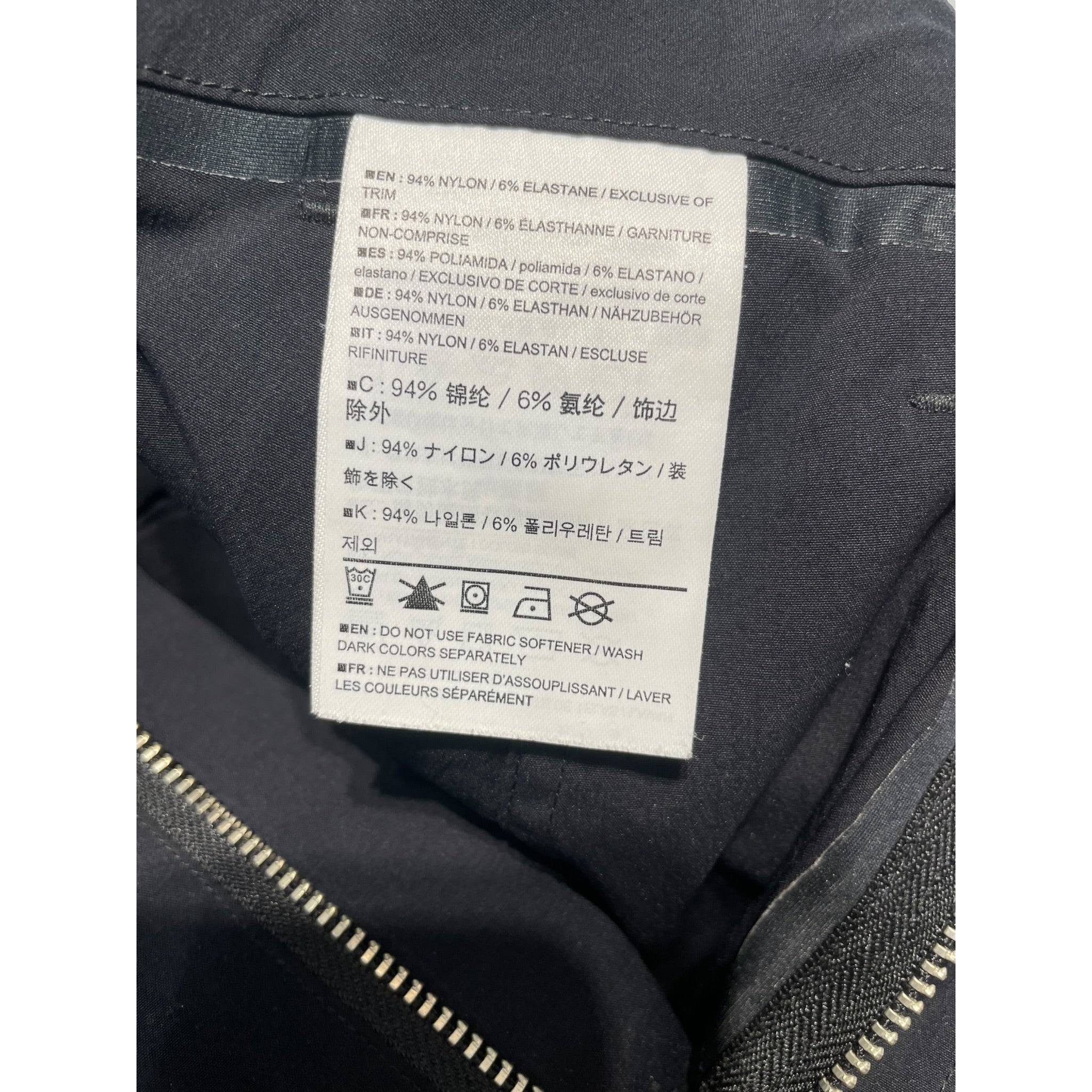 ARC'TERYX VEILANCE/Straight Pants/31/Nylon/BLK/CONVEX LT PANT view 4