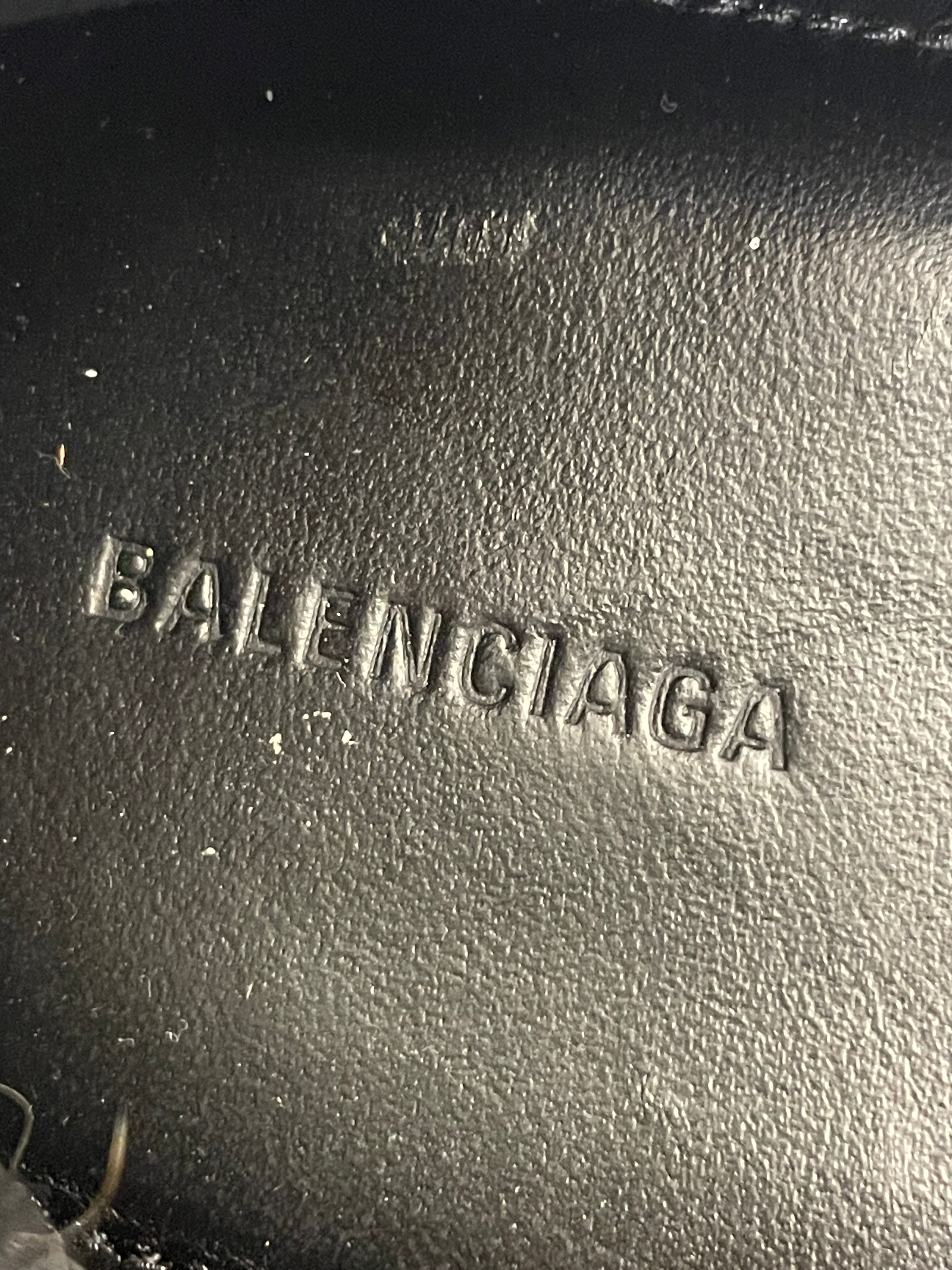 BALENCIAGA/Flat Shoes/EU 40/Acrylic/BLK/ballet flats view 3