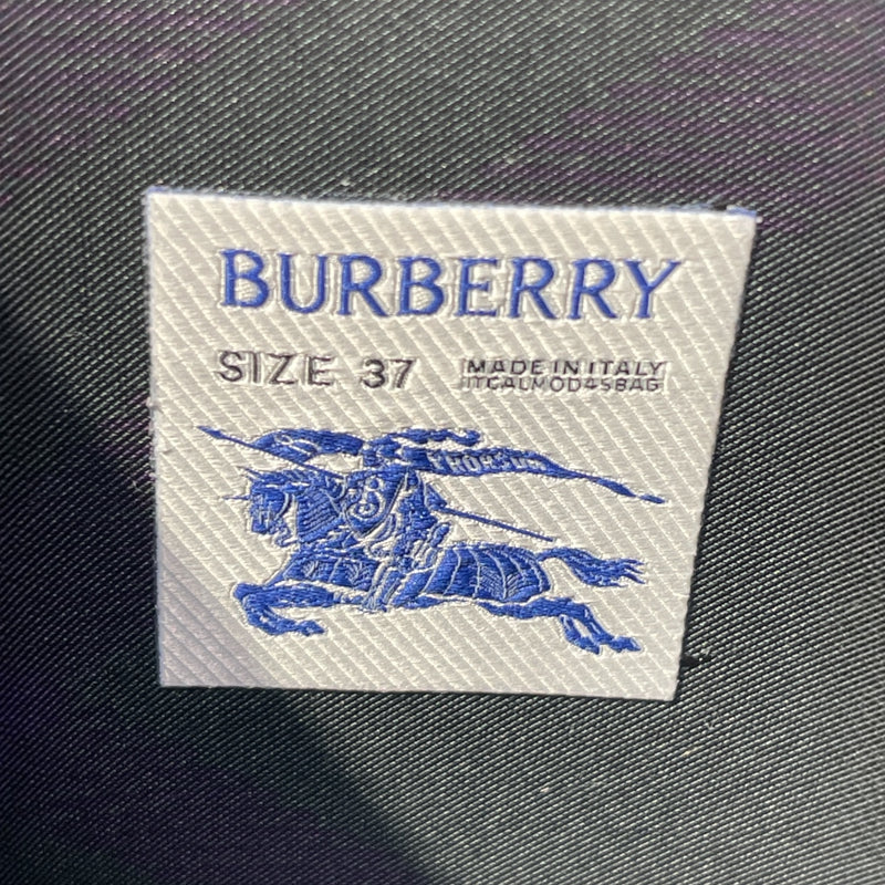 BURBERRY/Rain Boots/EU 37/BLK/MARSH BOOT