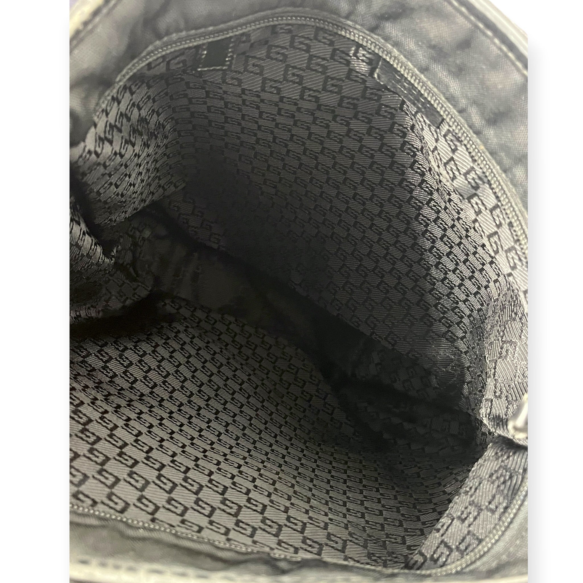GUCCI/Tote Bag/Nylon/BLK/VINTAGE TOTE BAG view 5