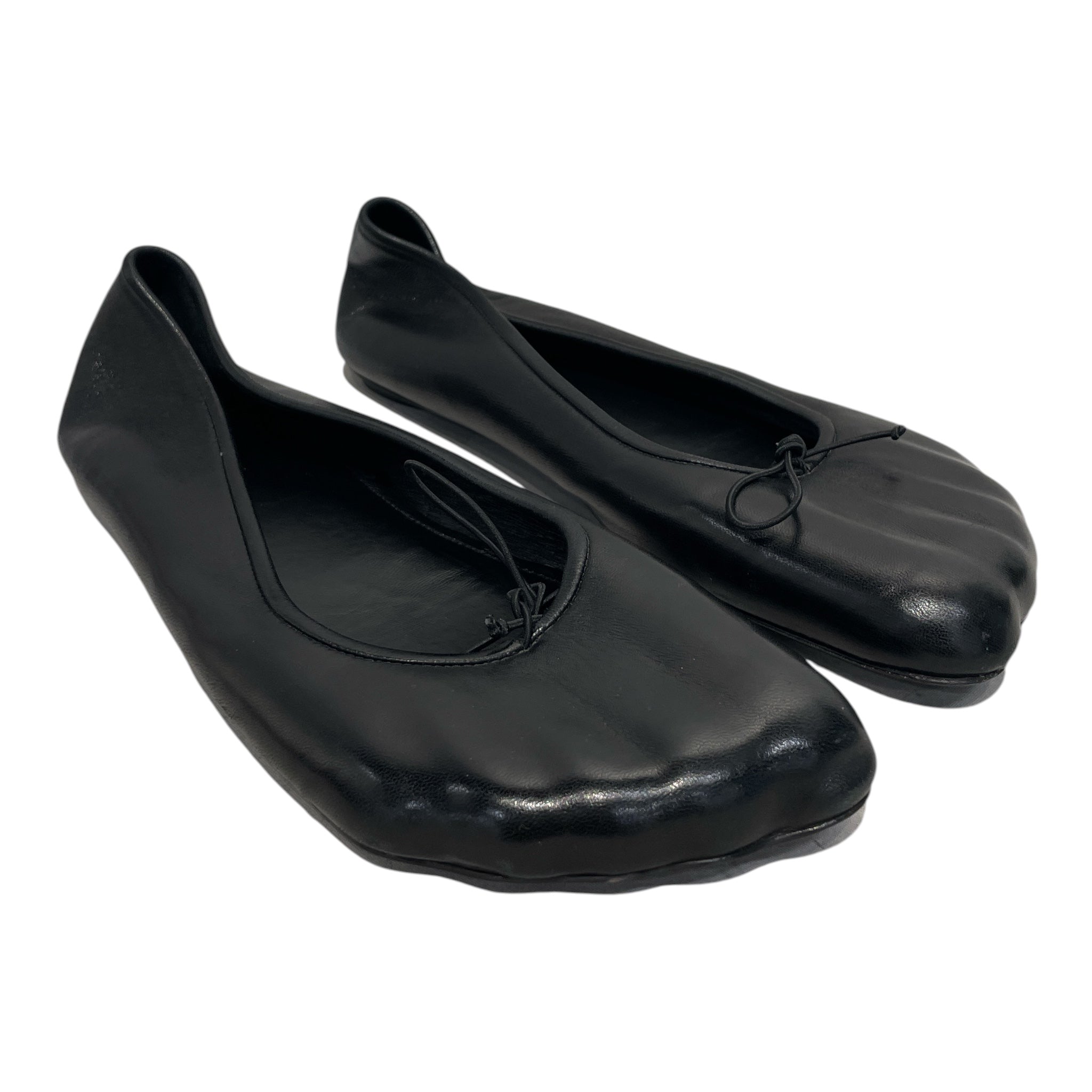 BALENCIAGA/Flat Shoes/EU 40/Acrylic/BLK/ballet flats