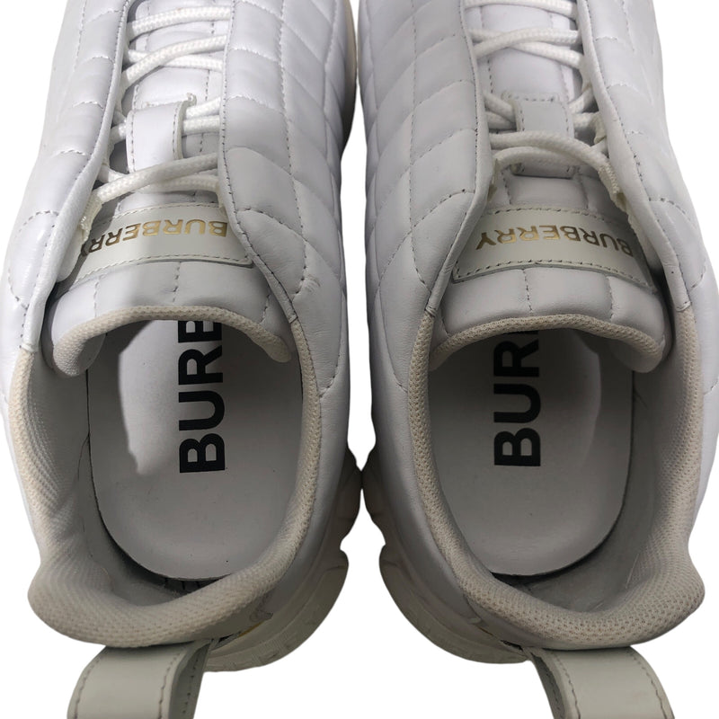 BURBERRY/Low-Sneakers/US 7.5/WHT/BURBERRY LOW SNEAKER