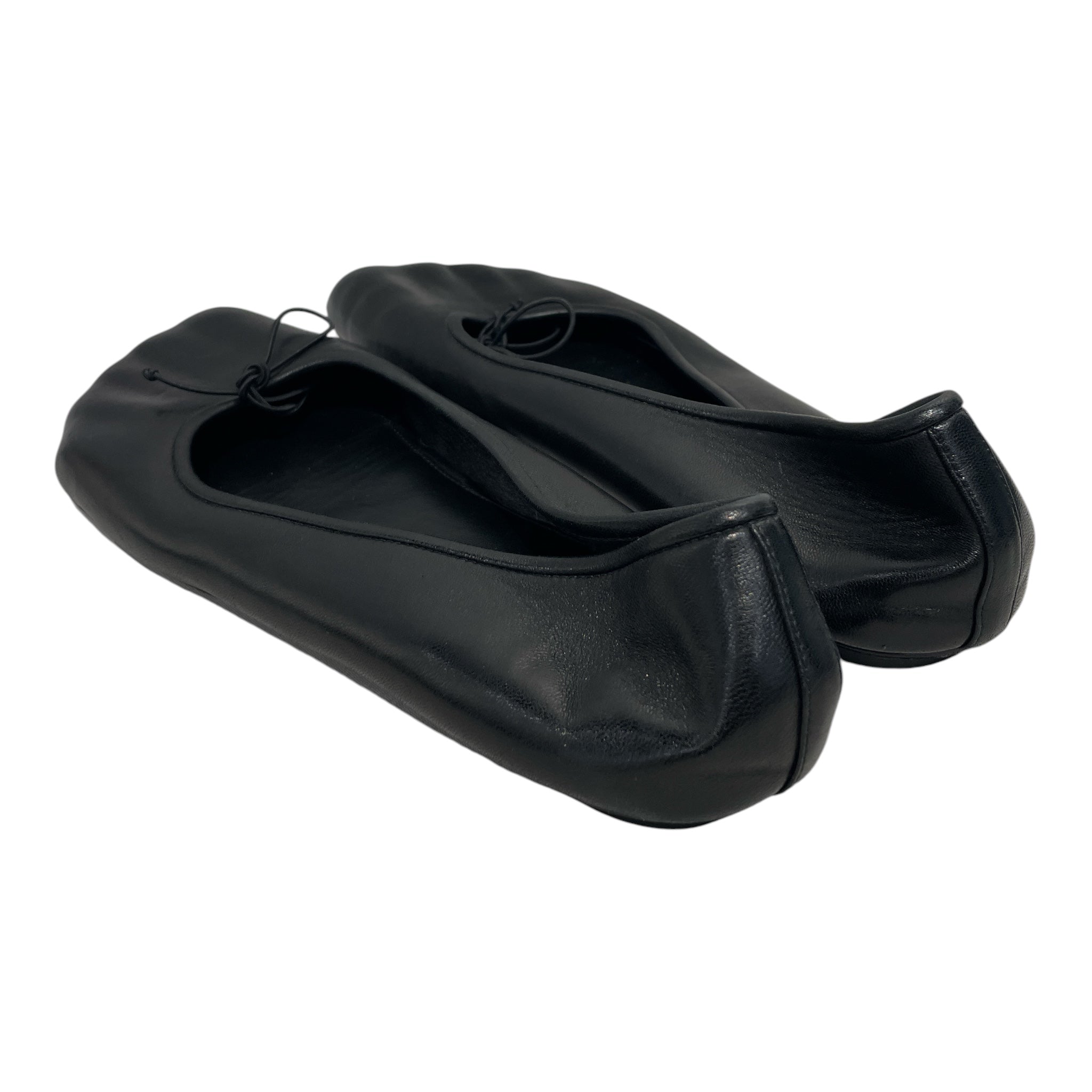 BALENCIAGA/Flat Shoes/EU 40/Acrylic/BLK/ballet flats view 2