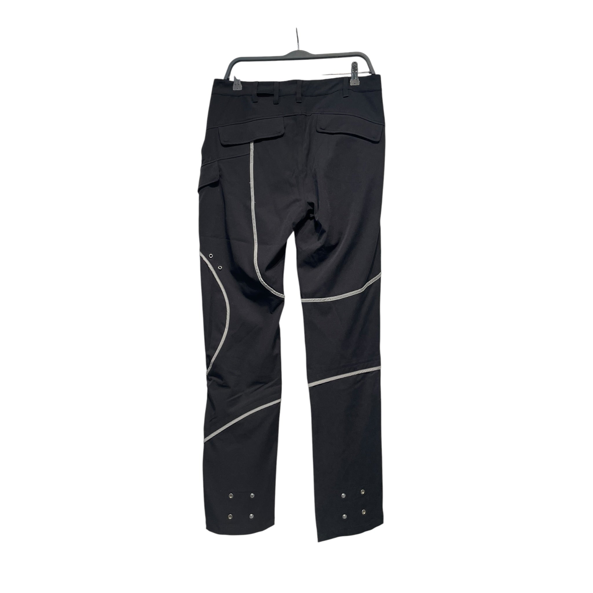 HELIOT EMIL/Straight Pants/48/Nylon/BLK/athletic pant view 2