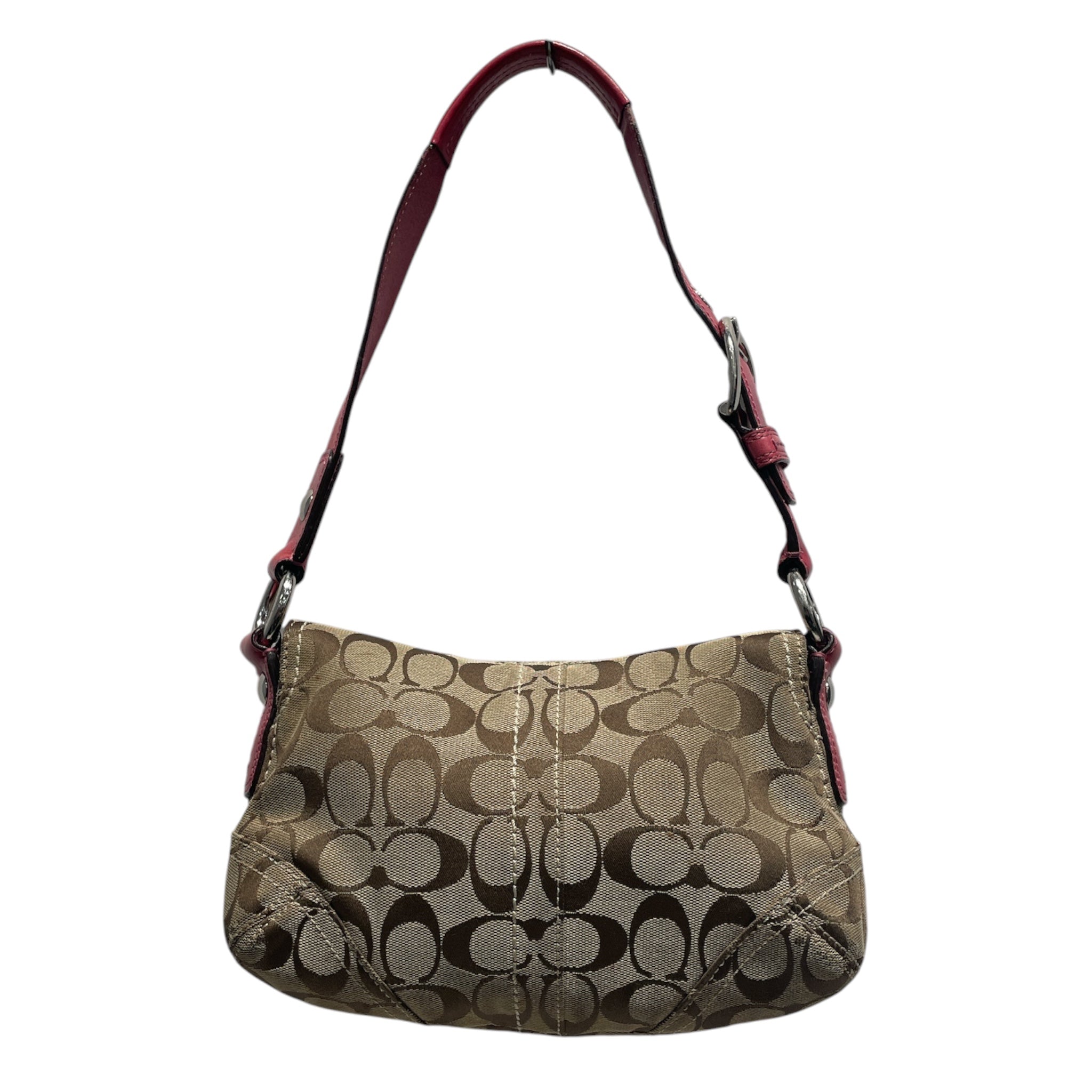 COACH/Clutch Bag/Monogram/Cotton/CML/CC ALLOVER PRINT view 2