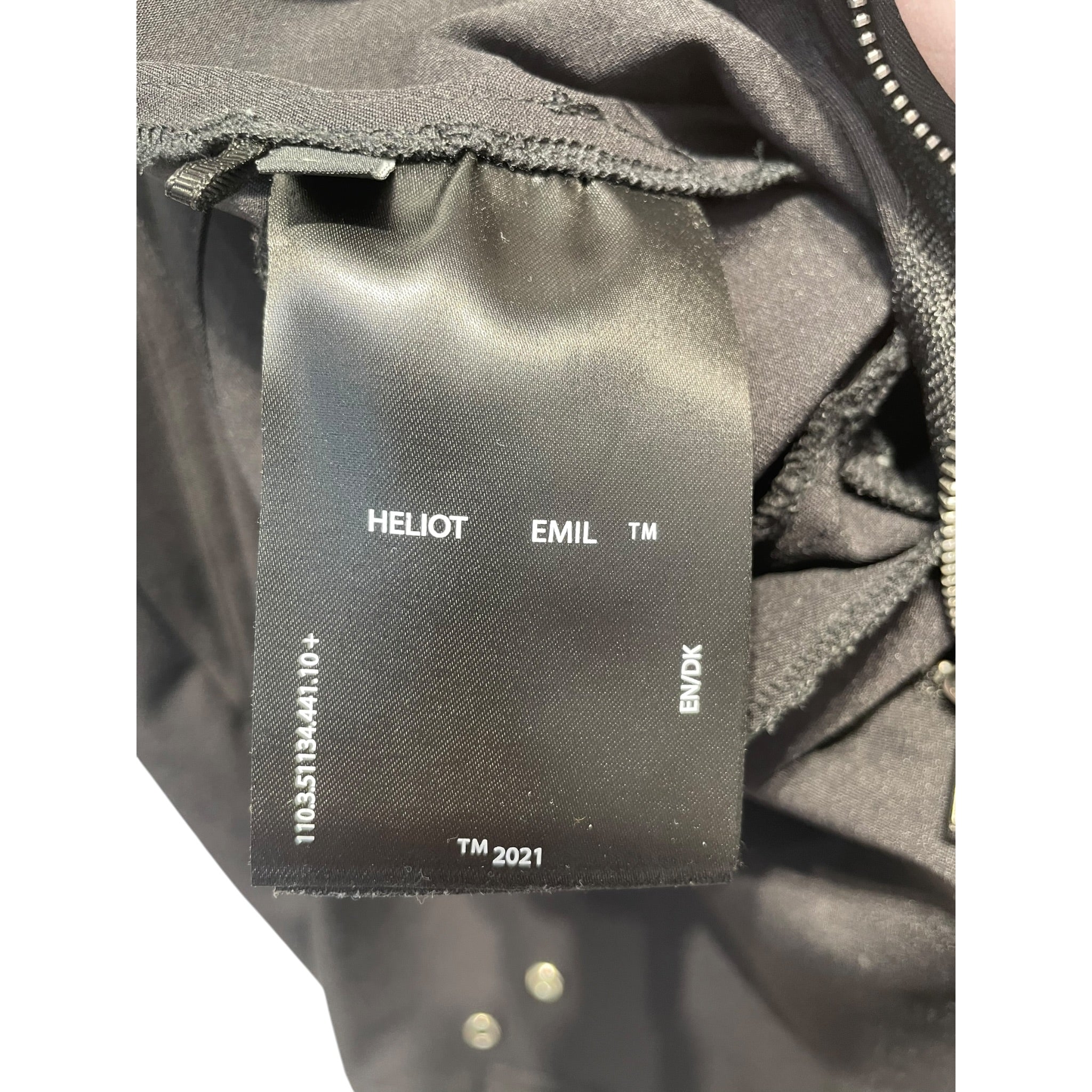 HELIOT EMIL/Straight Pants/48/Nylon/BLK/athletic pant view 4