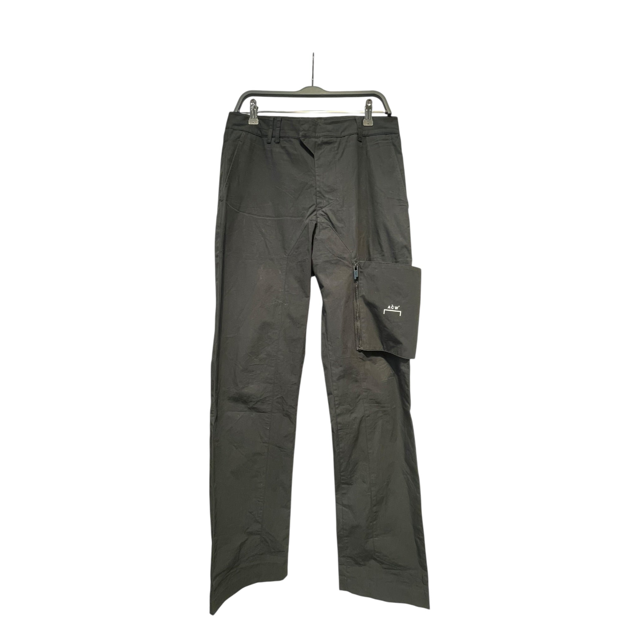 A-COLD-WALL/Straight Pants/46/Cotton/BLK/ view 1