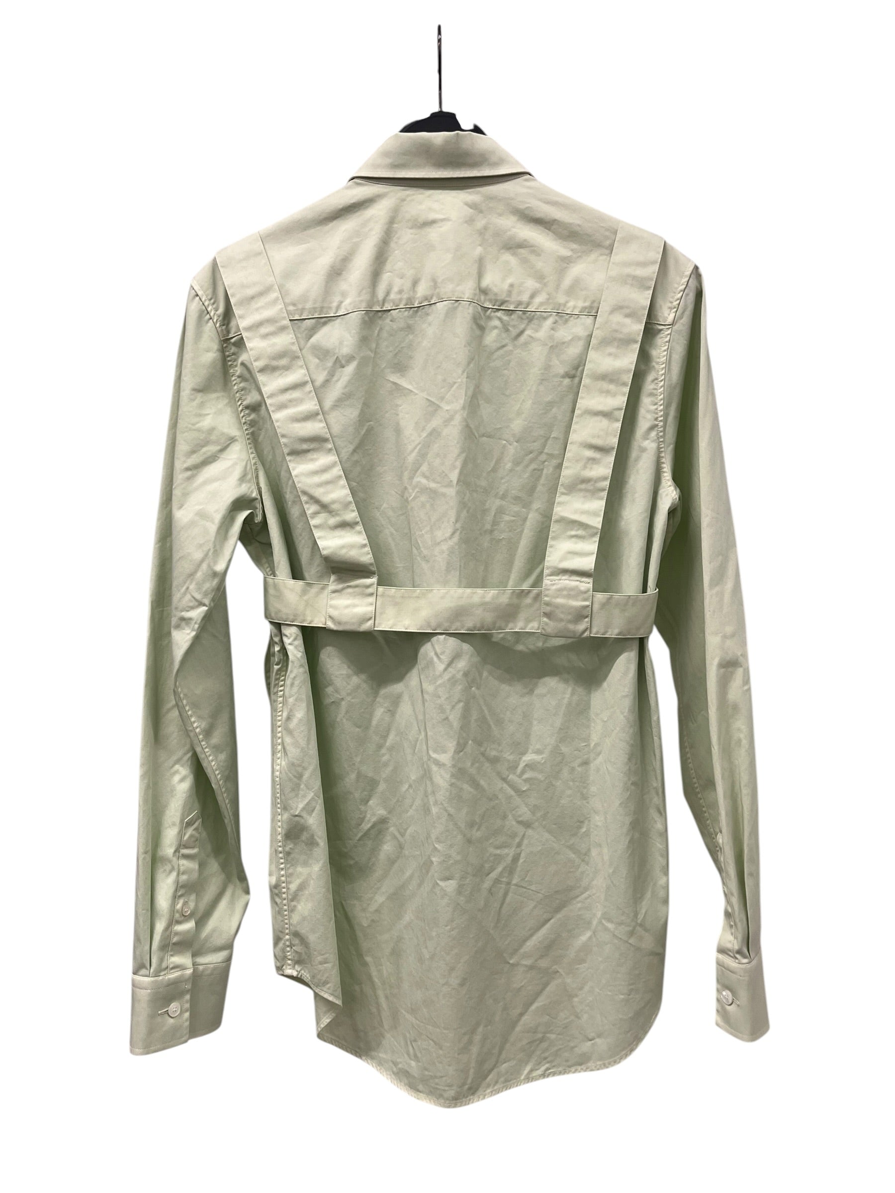 Helmut Lang/LS Shirt/M/Cotton/GRN/HARNESS STRAP/SHOULDER/BACK view 2