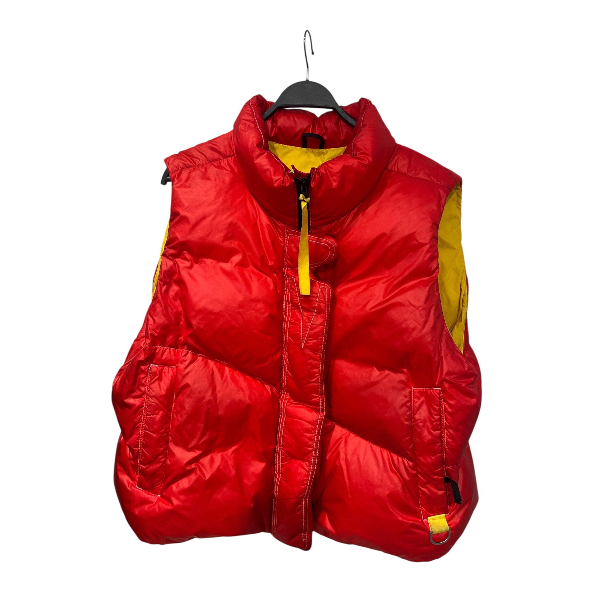 GOLDEN GOOSE/Puffer Vest/M/Nylon/RED/PYER MOSS COLLAB VEST view 1