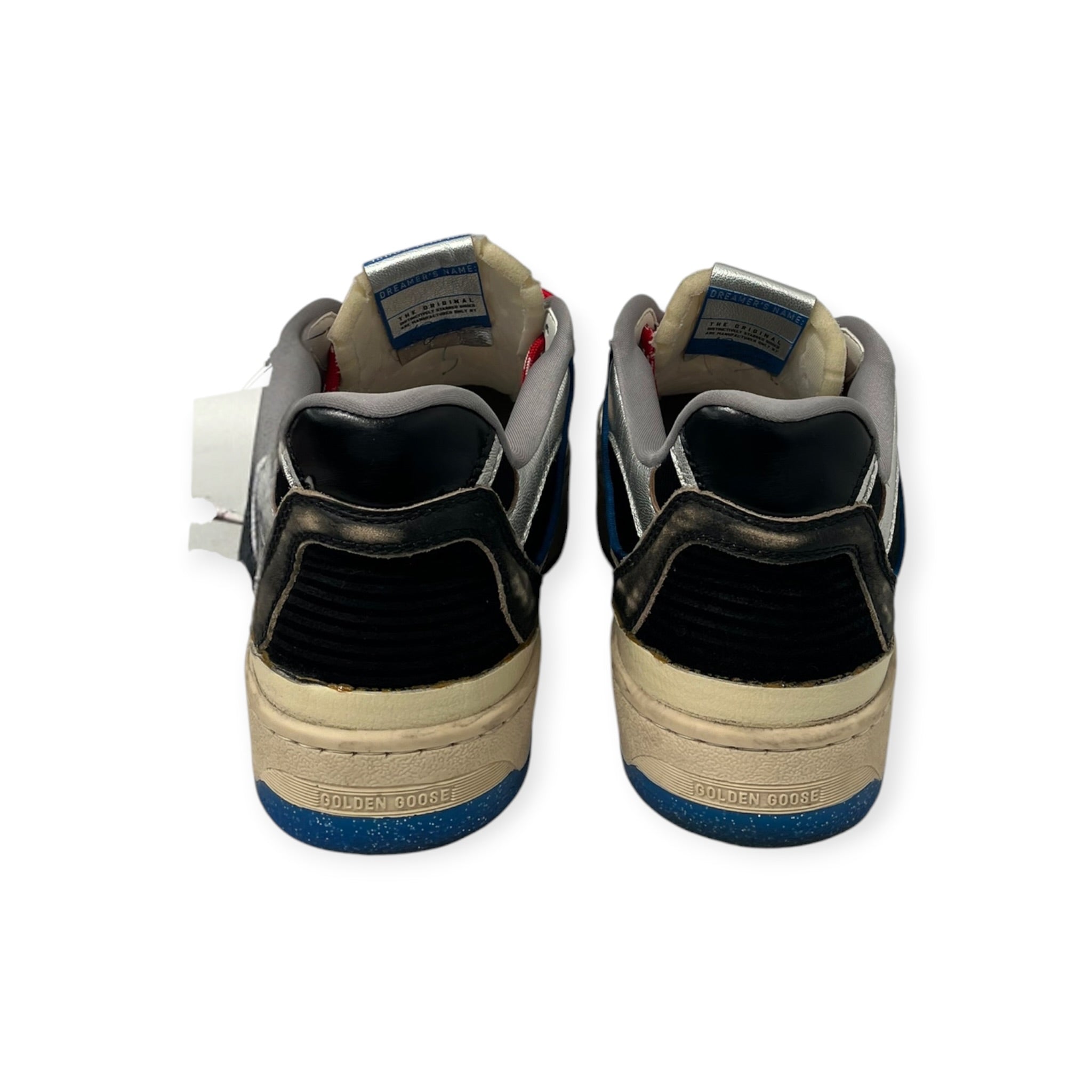 GOLDEN GOOSE/Low-Sneakers/EU 41/Leather/BLK/FORTY2 SNEAKERS BLU STAR view 3