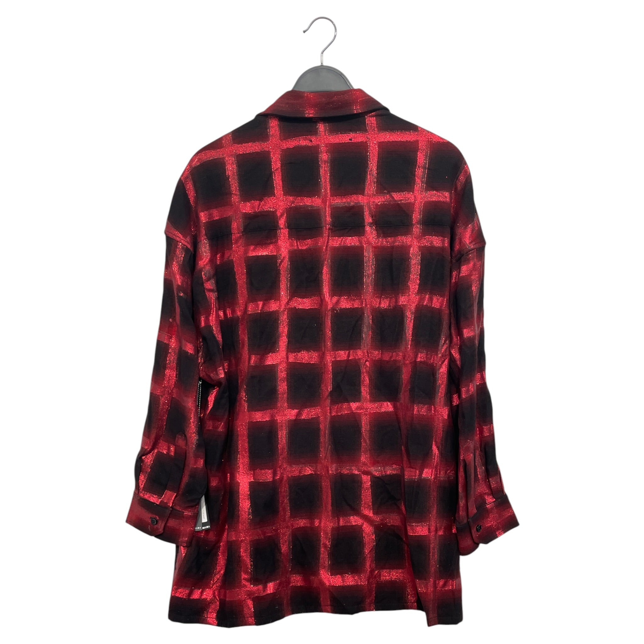 AMIRI/Flannel Shirt/XS/RED/Plaid/ view 2