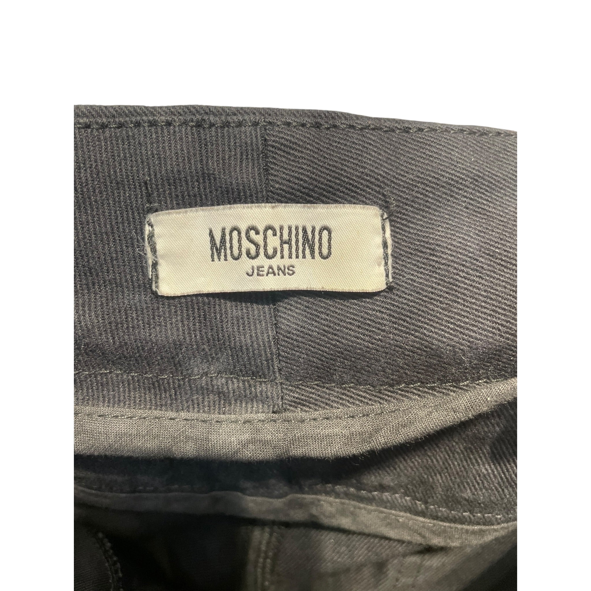 MOSCHINO/Bottoms/31/Cotton/BLK/STUD DETAIL view 3