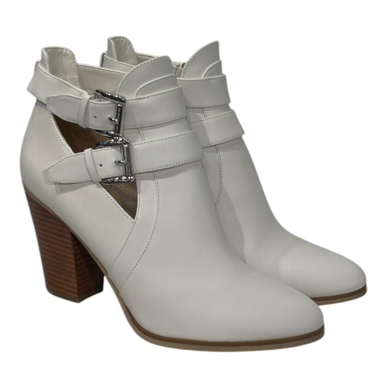 MICHAEL KORS/Booties/US 8/Leather/WHT/Walden Ankle