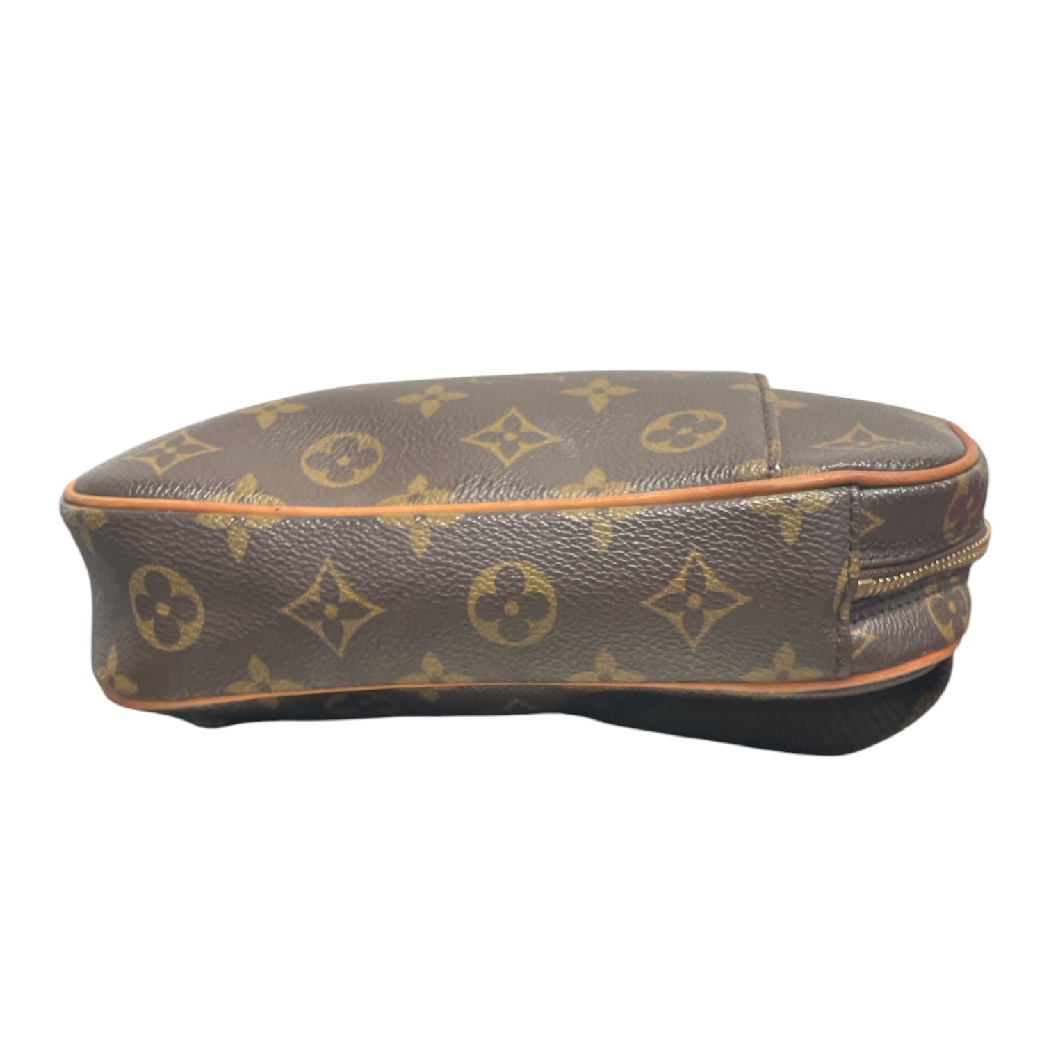 LOUIS VUITTON/Pouch/Monogram/Cotton/BRW/POCHETTE GANGE view 3